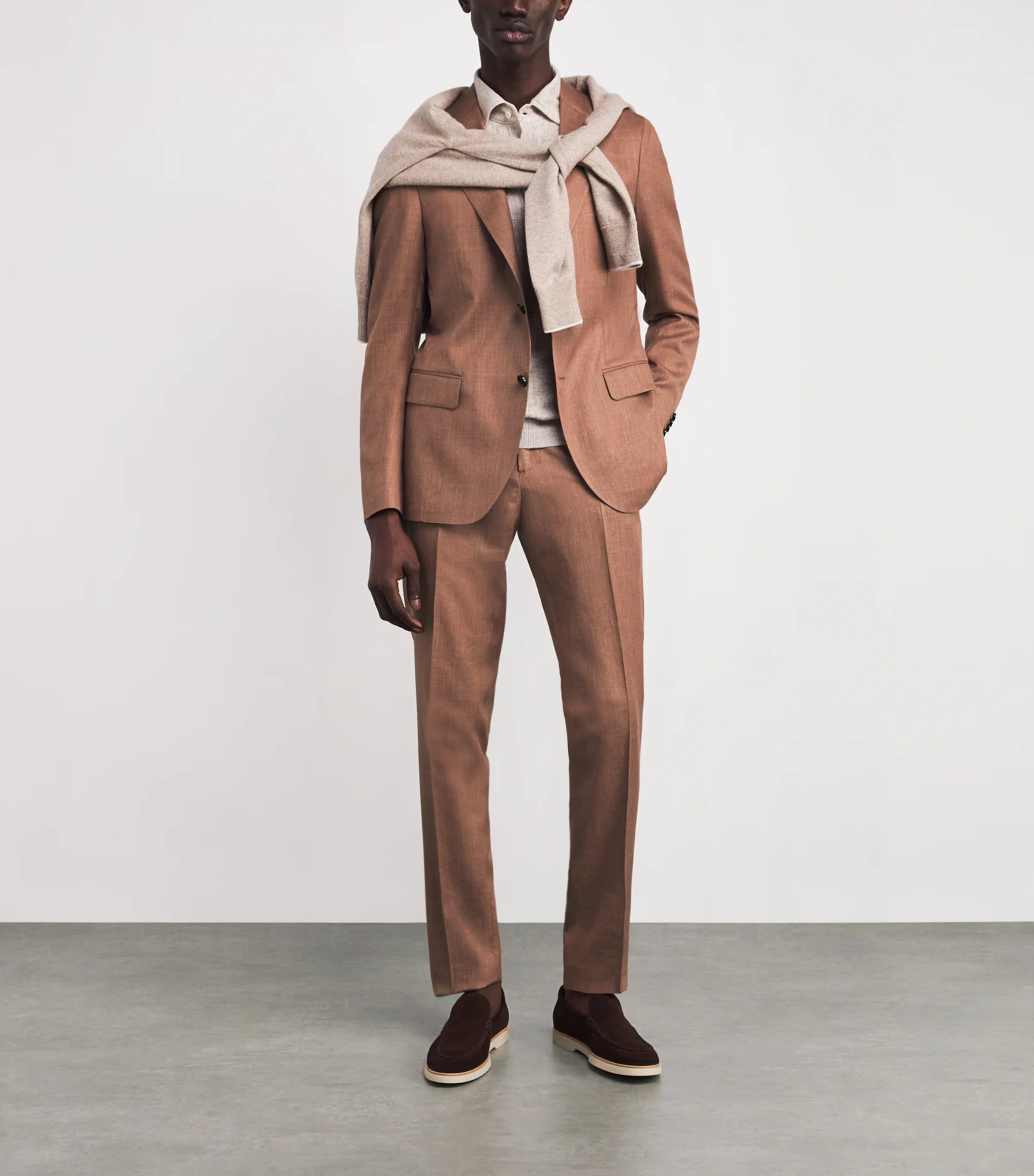 Cotton-Blend Paris Trousers