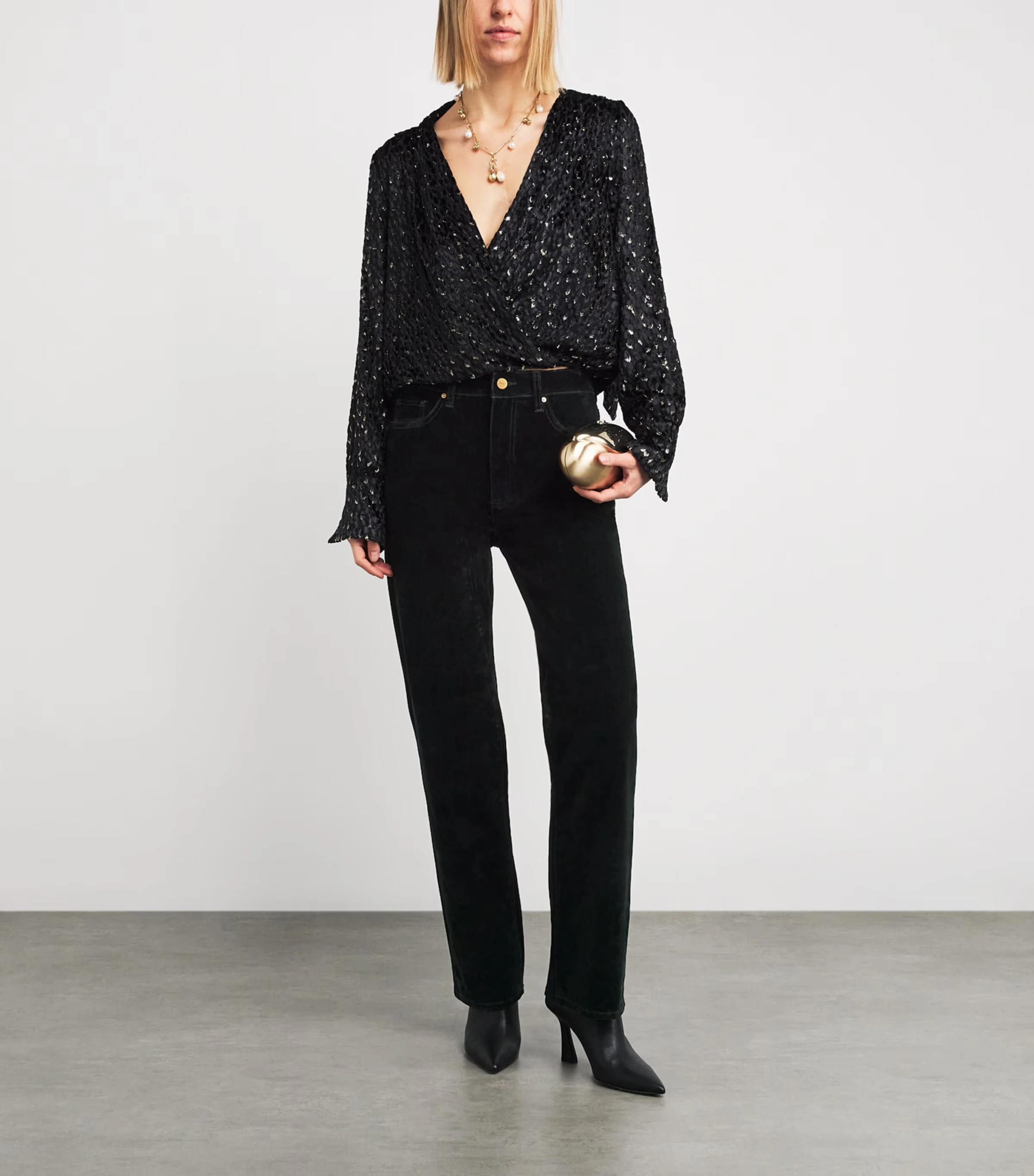 Velvet Stevie High-Rise Straight Jeans