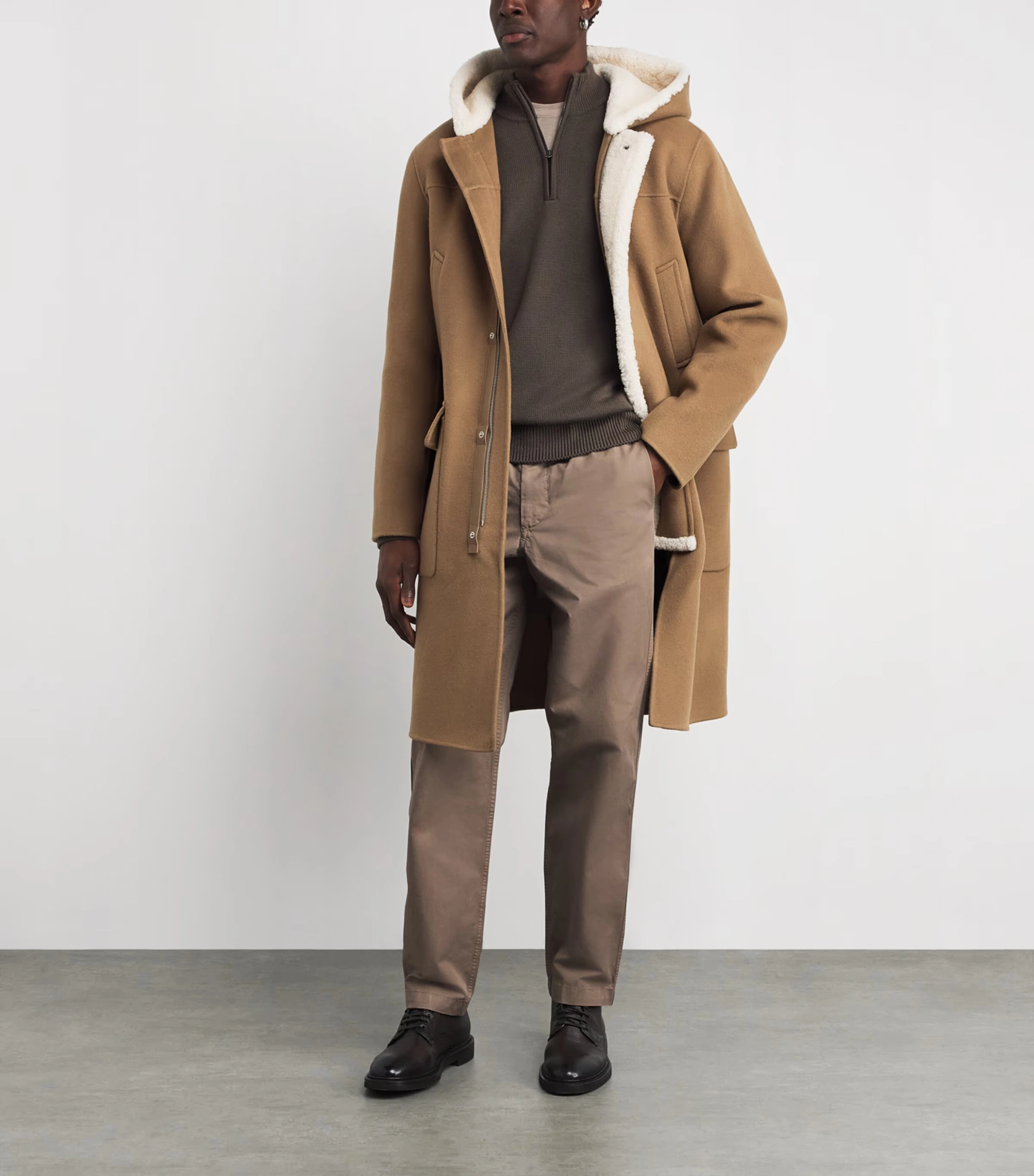 Wool Abraham Duffle Coat