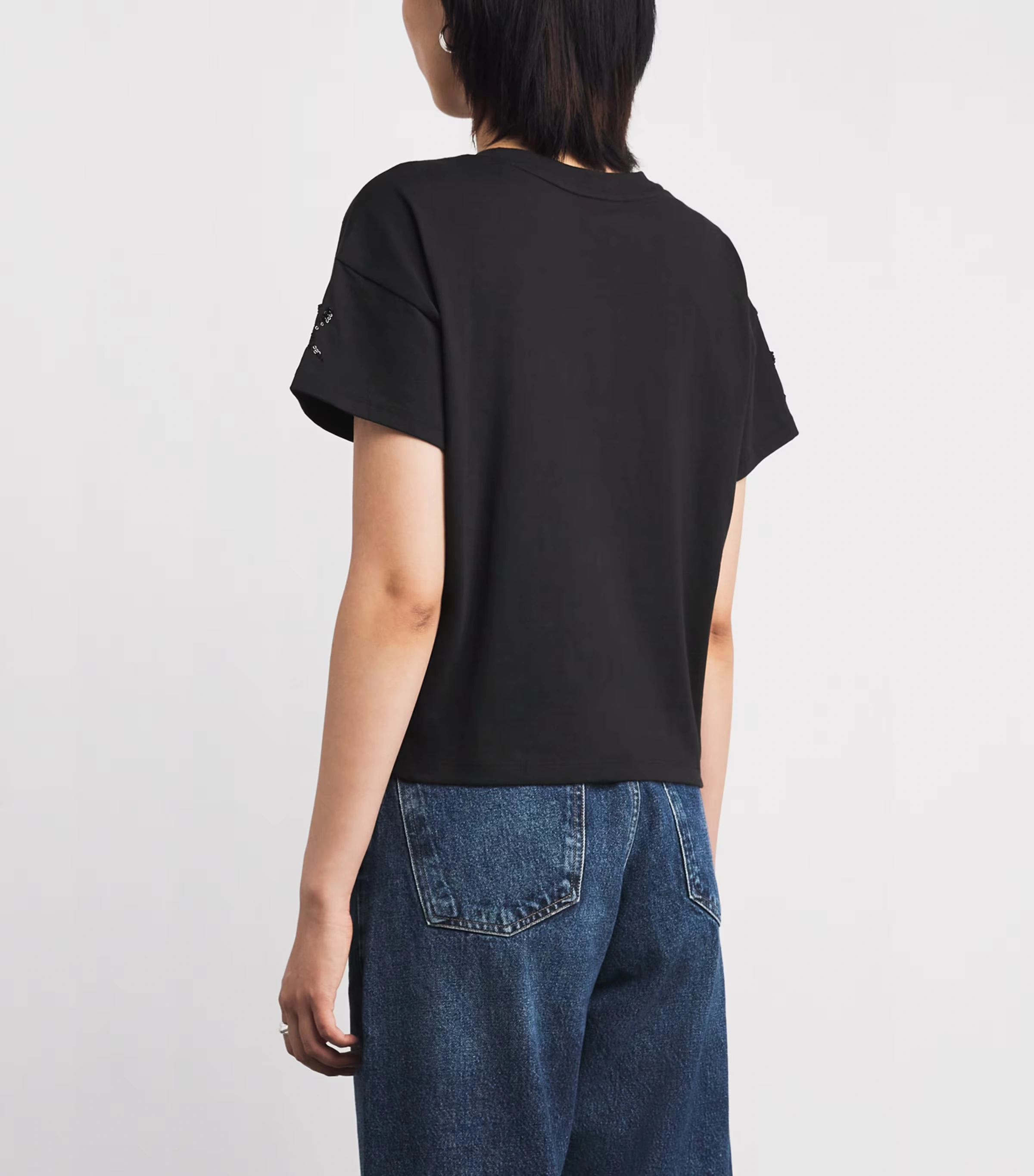 Cotton Beaded Kelly T-Shirt