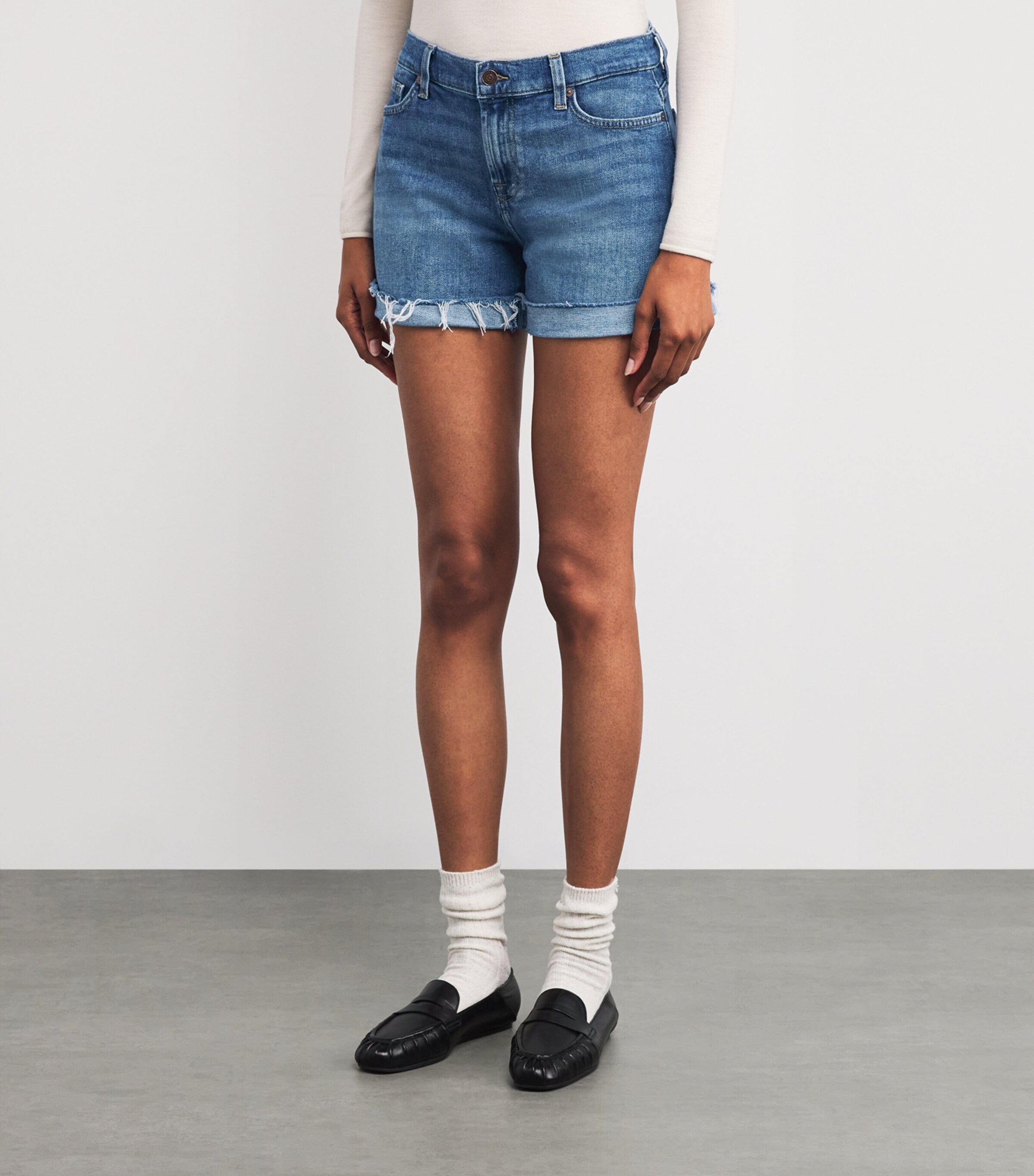 Mid Roll Denim Shorts 3 Mid Roll Denim Shorts