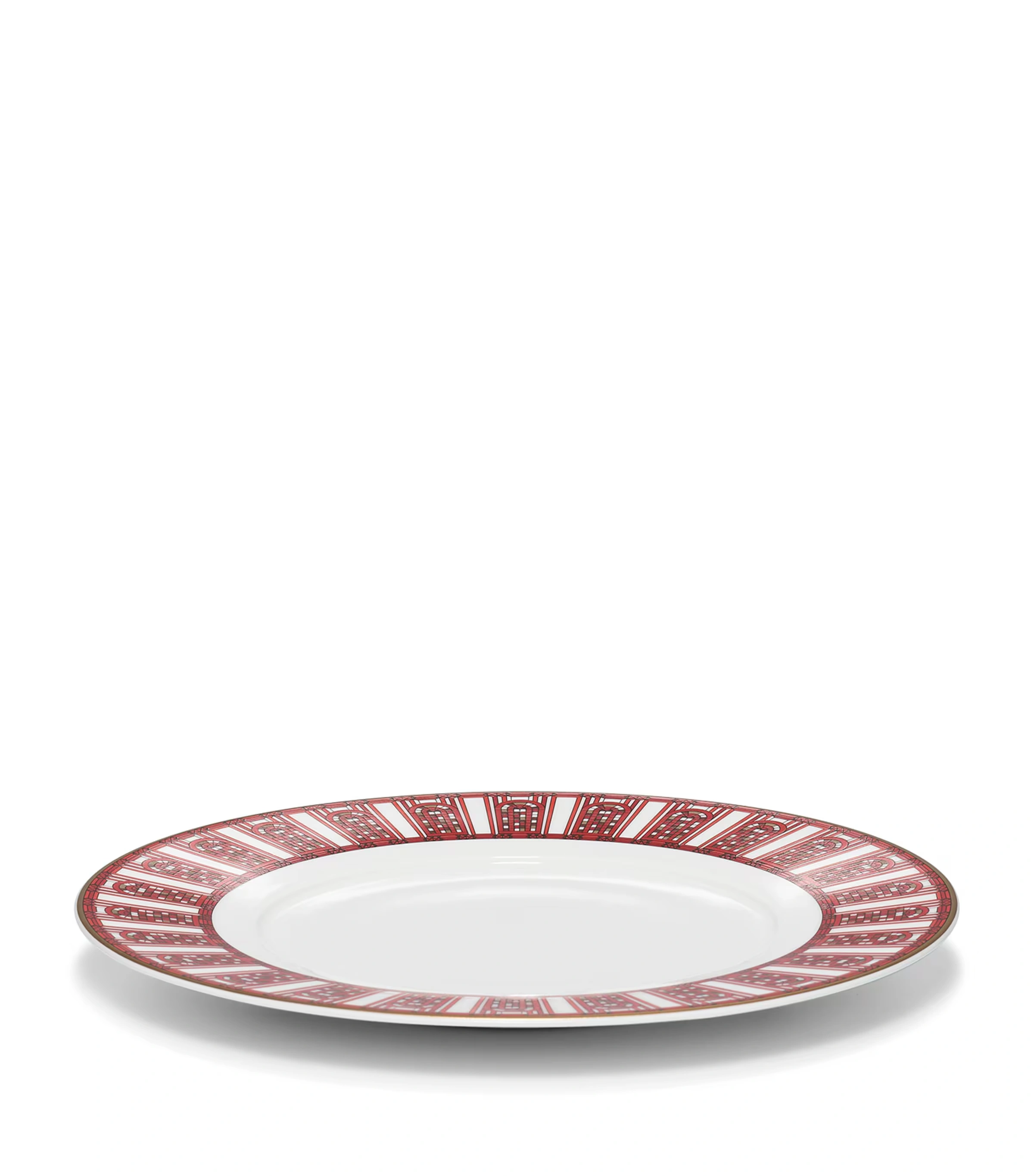Set of 2 Arcadia Red Dessert Plates (21cm)
