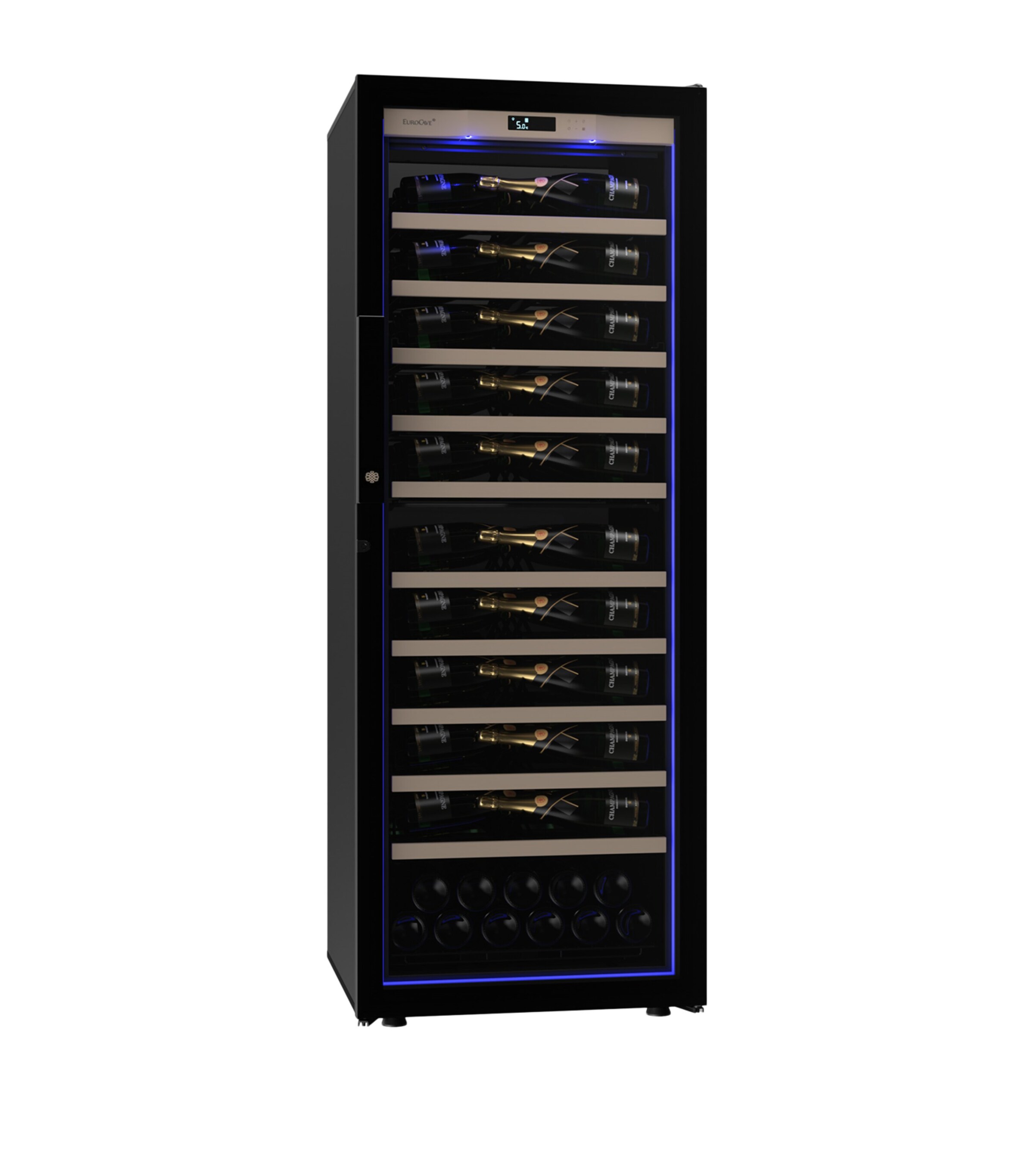 Large Single-Temperature Champagne Cabinet