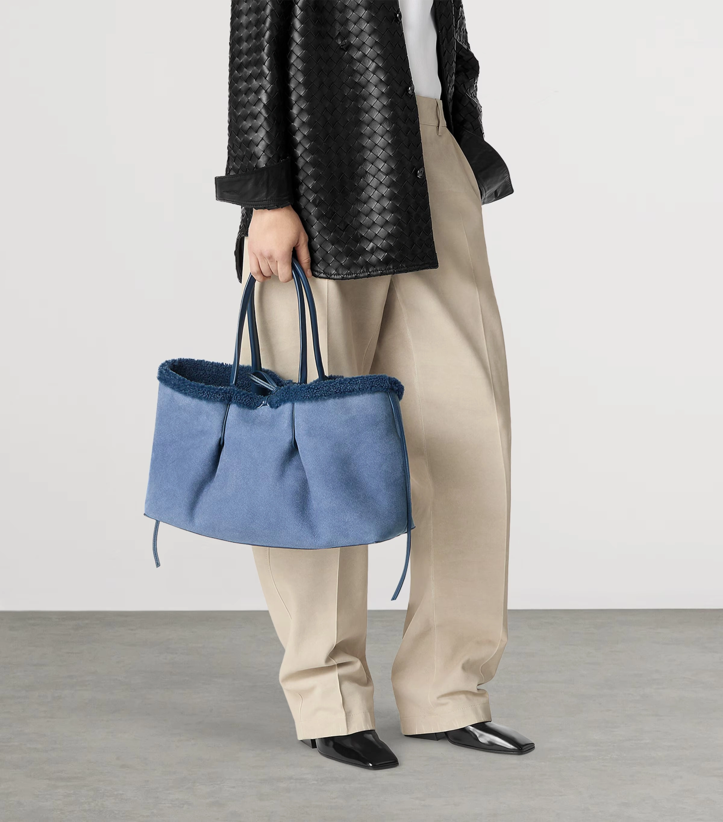 Shearling Pinacoteca Tote Bag 4 Shearling Pinacoteca Tote Bag