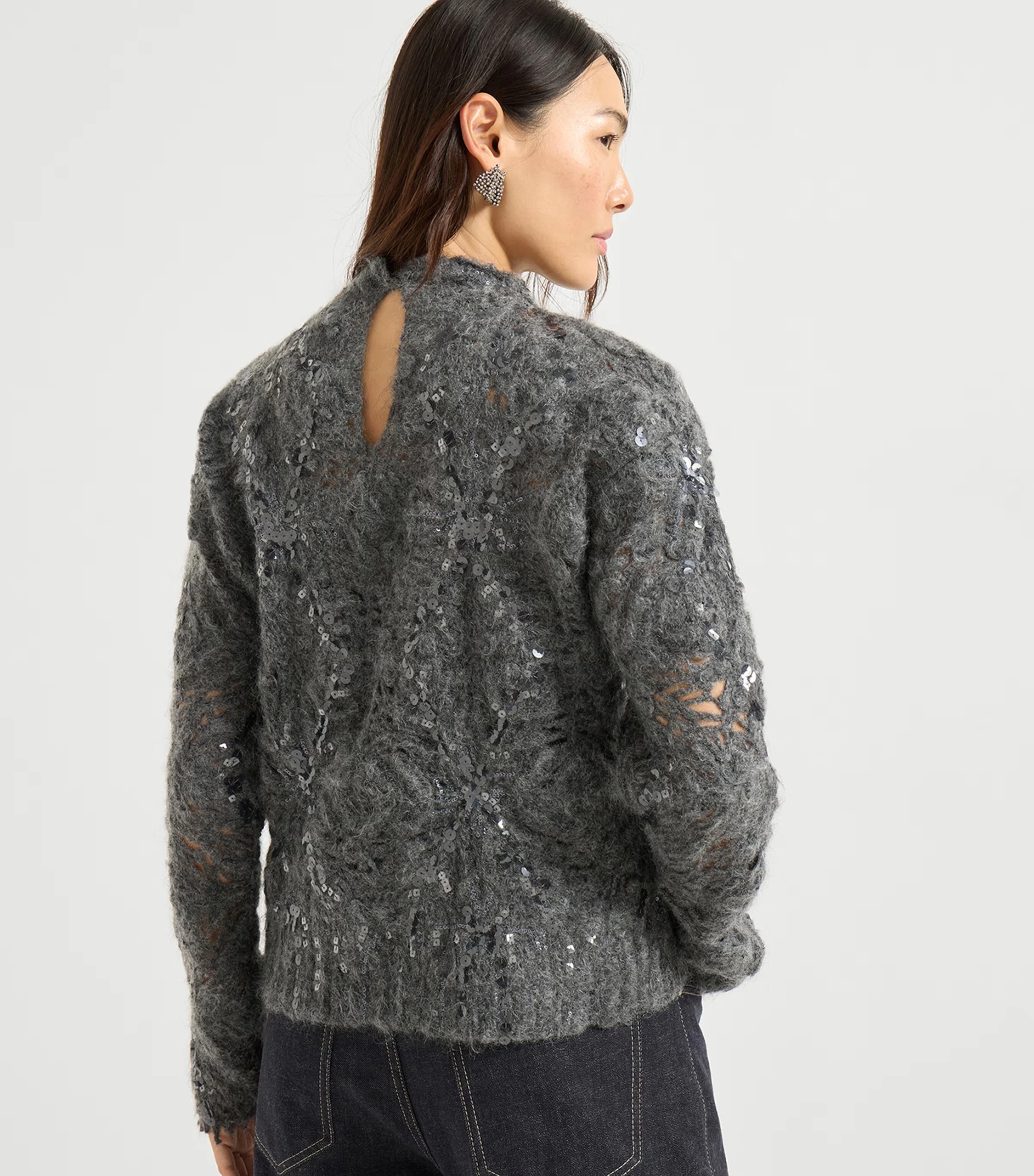 Mohair-Wool-Blend Embroidered Frosty Sweater 3 Mohair-Wool-Blend Embroidered Frosty Sweater