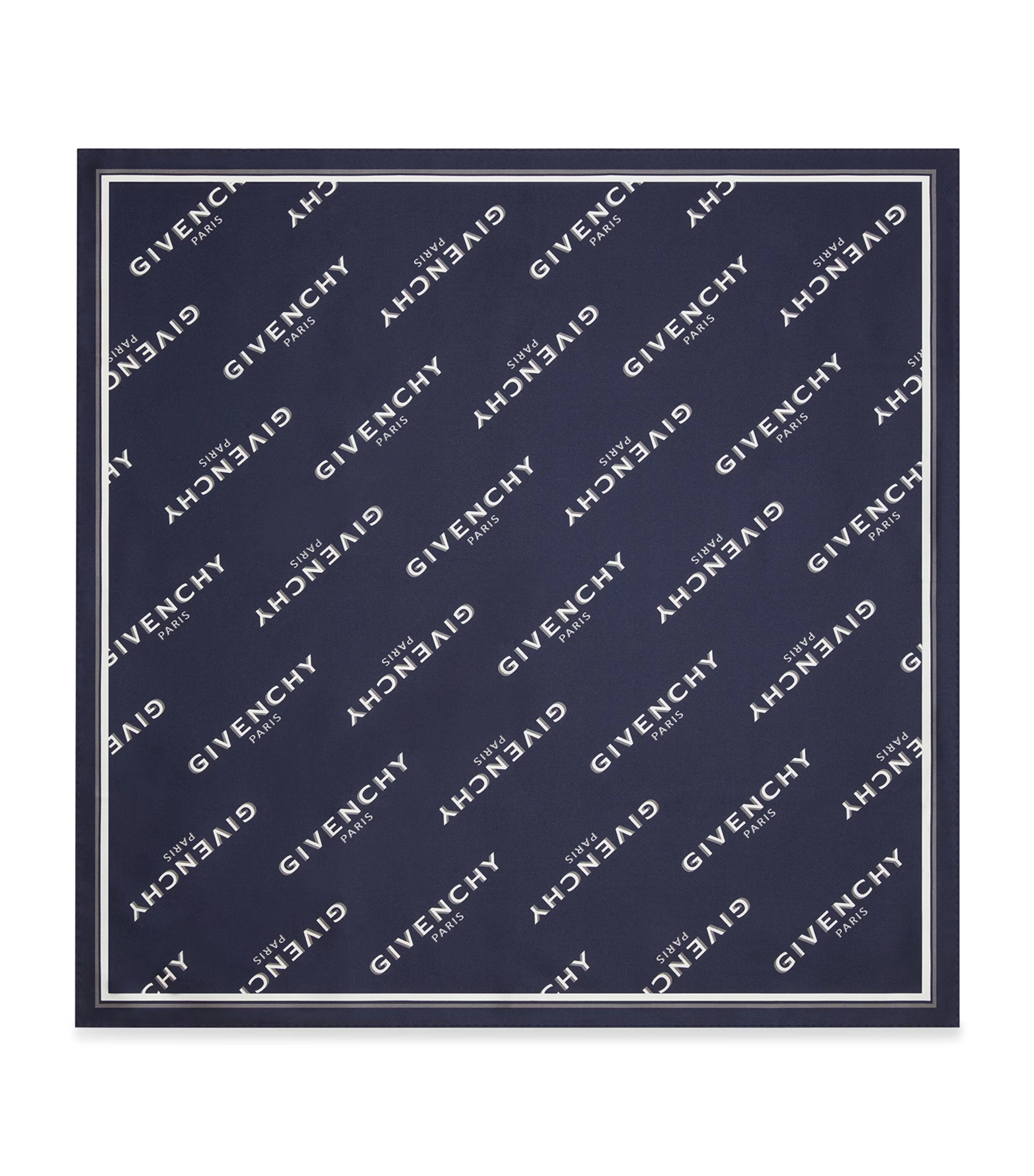 Silk Logo Pocket Square