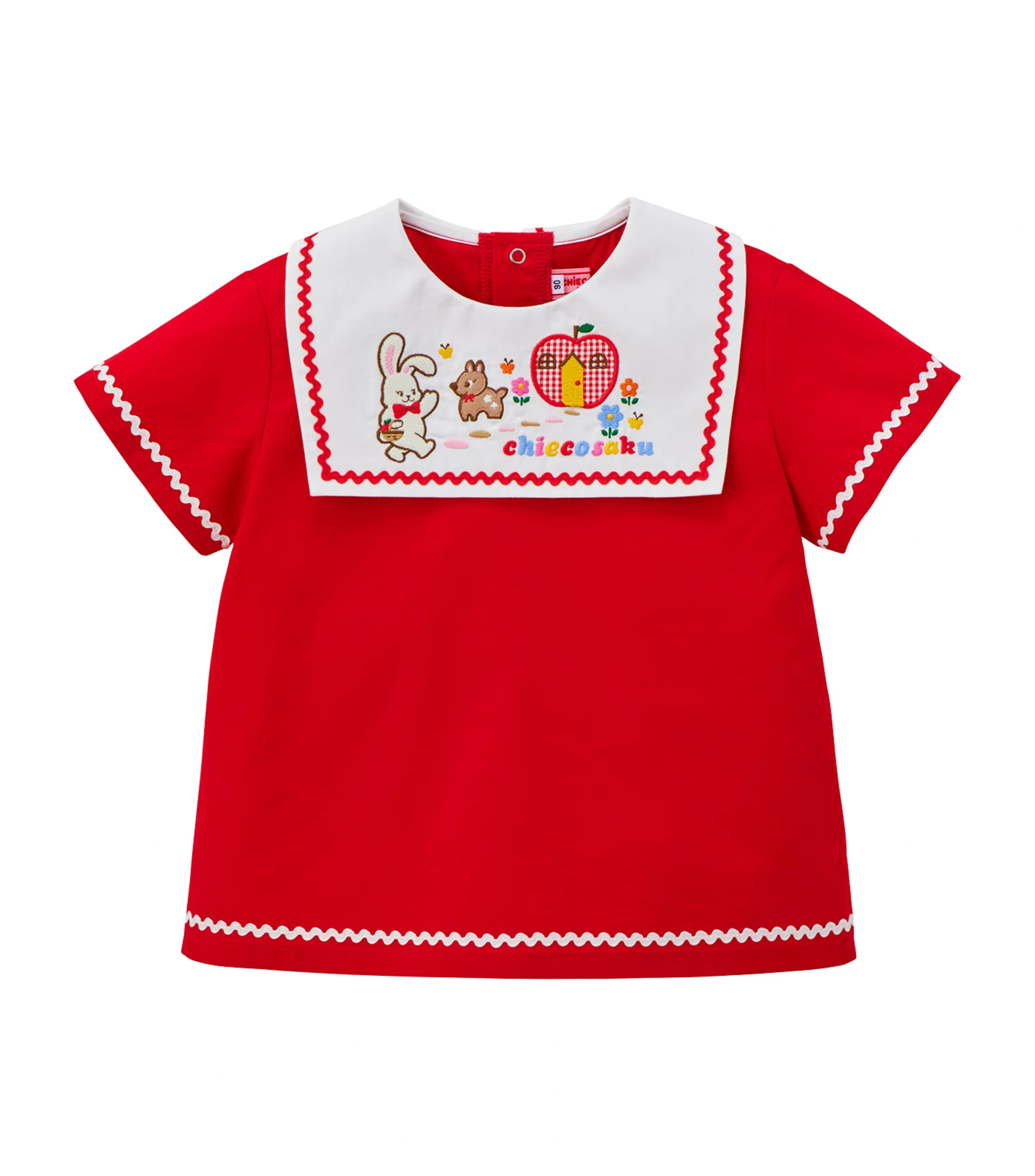 Cotton Embroidered Blouse (2-7 Years)