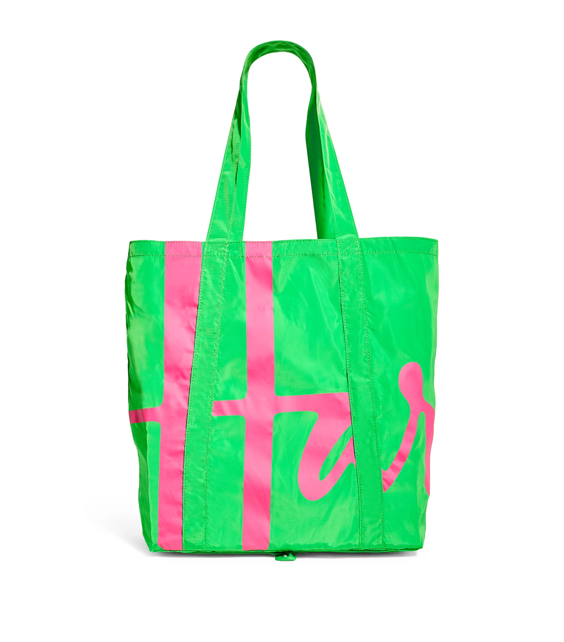 Logo Pocket Shopper Bag