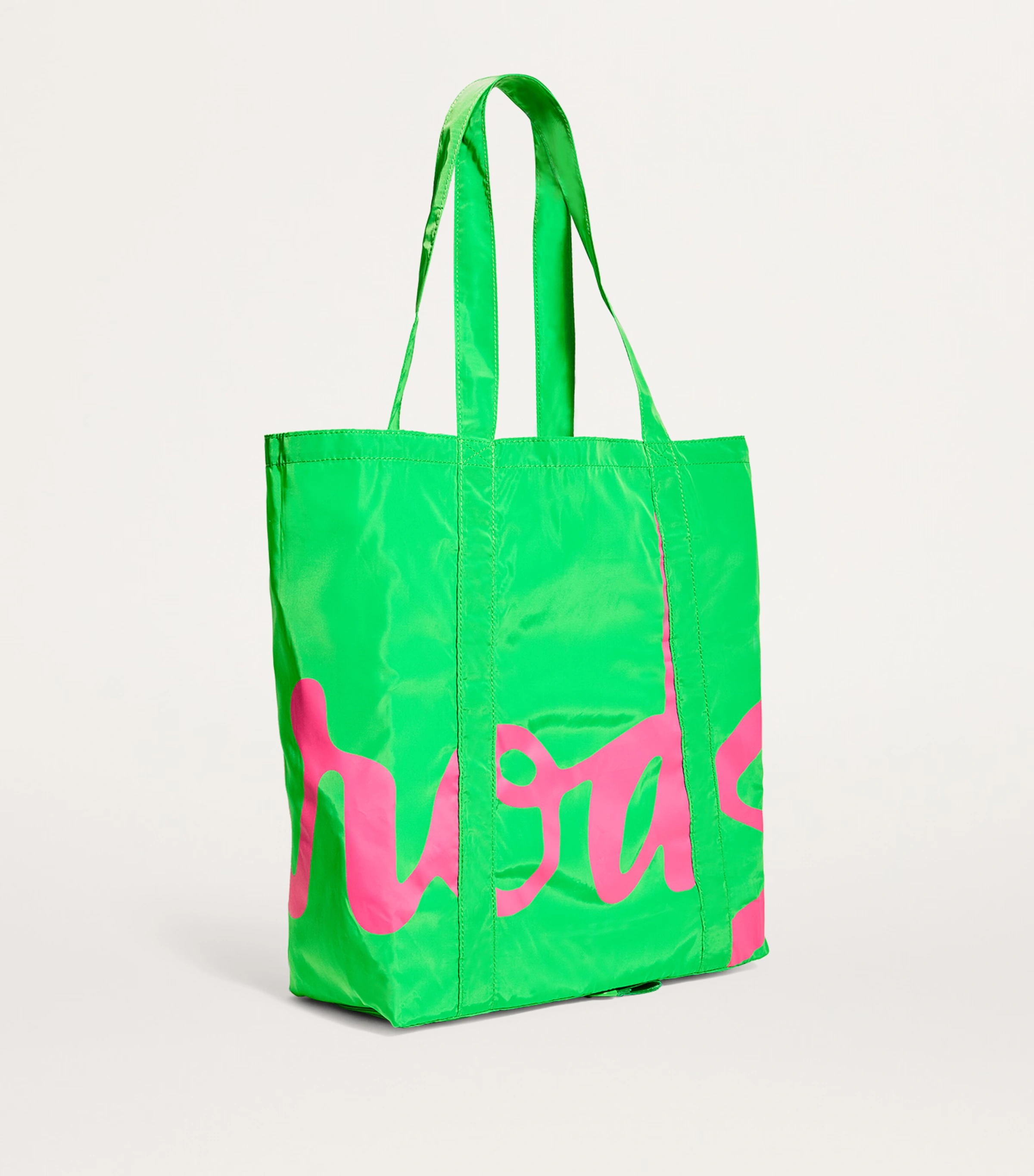 Logo Pocket Shopper Bag