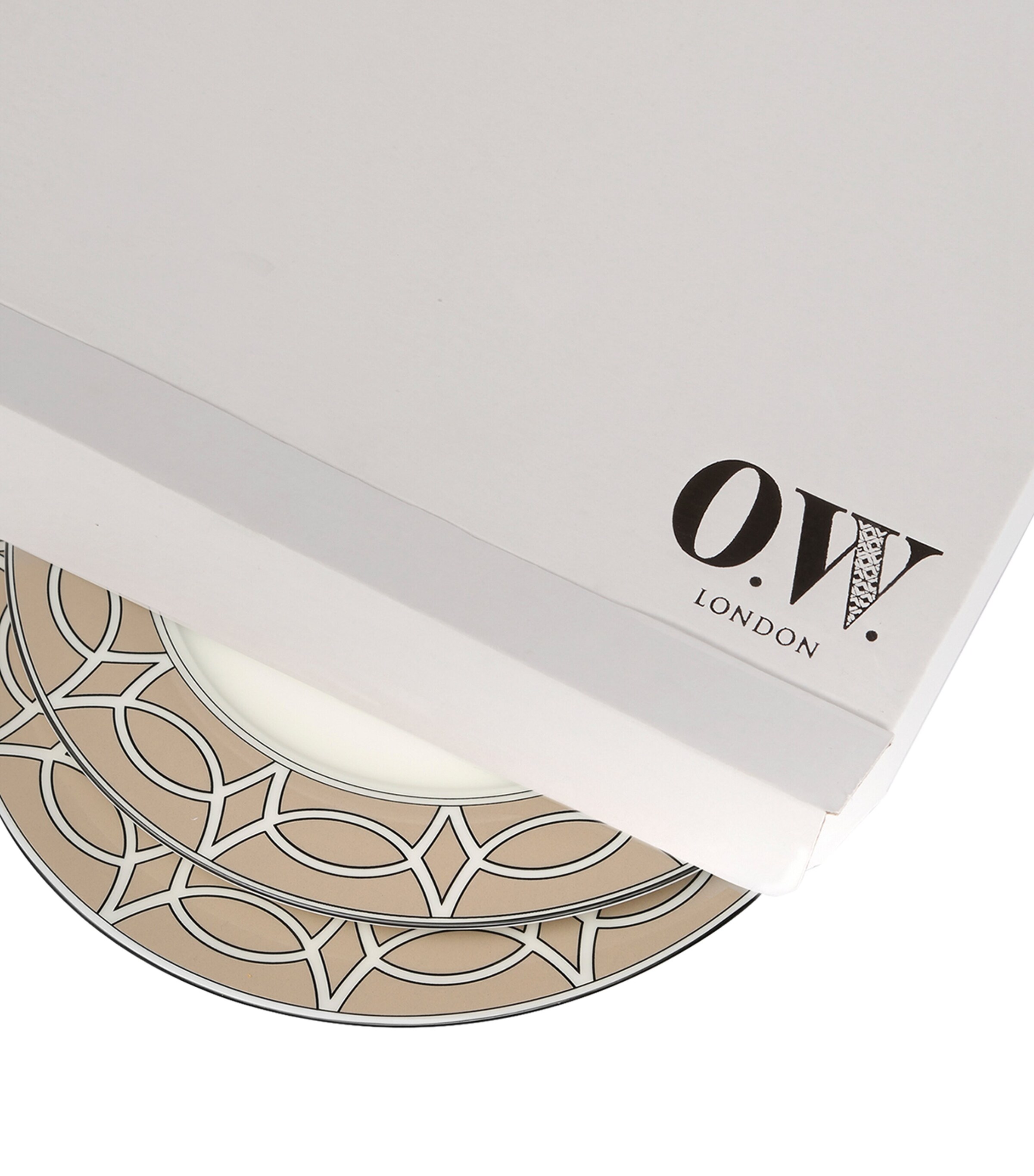 Set of 2 Loop Dessert Plates (21cm) 7 Set of 2 Loop Dessert Plates (21cm)