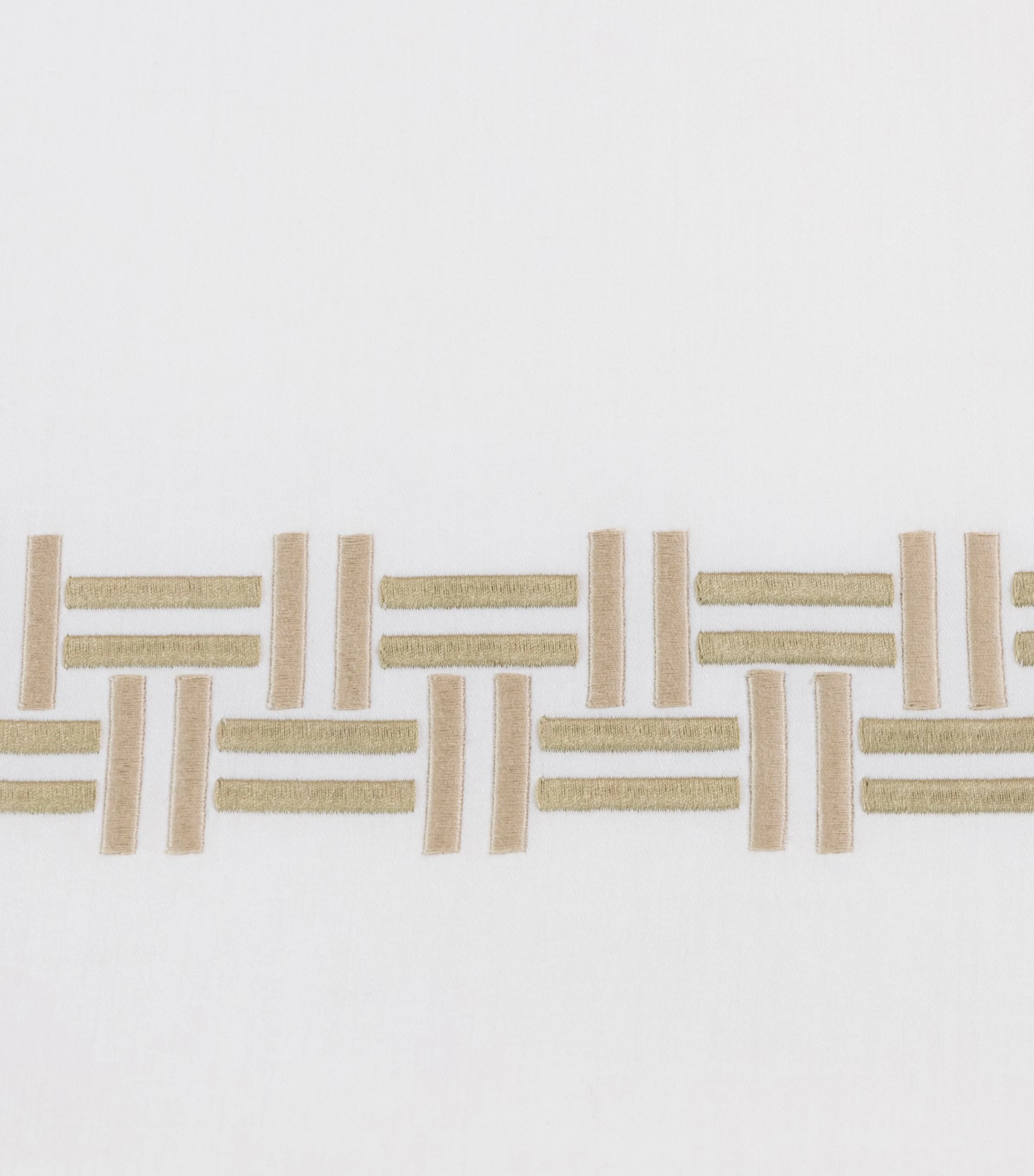 Basket Weave Oxford Pillow Sham (50cm x 70cm)