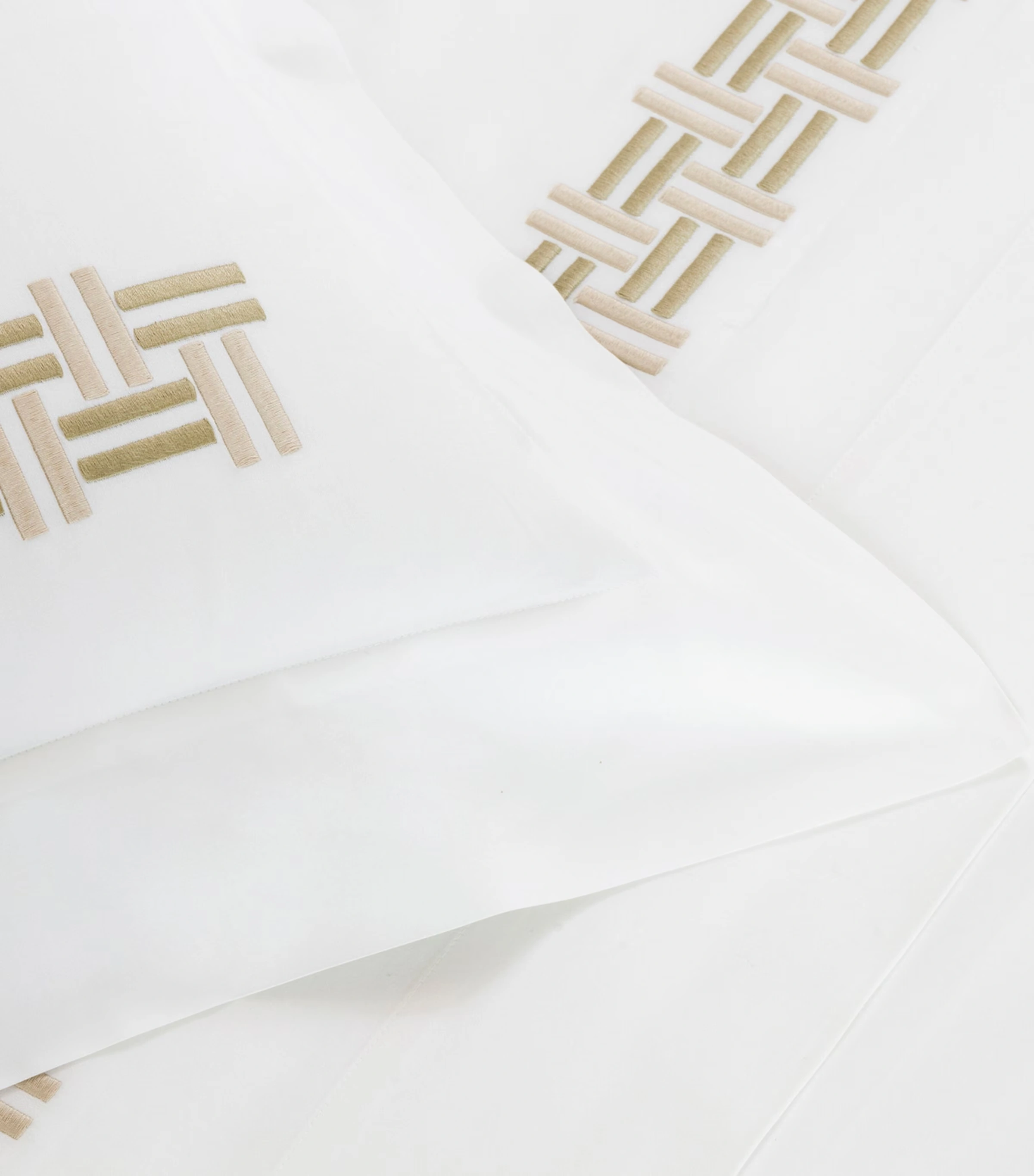 Basket Weave Oxford Pillow Sham (50cm x 70cm)