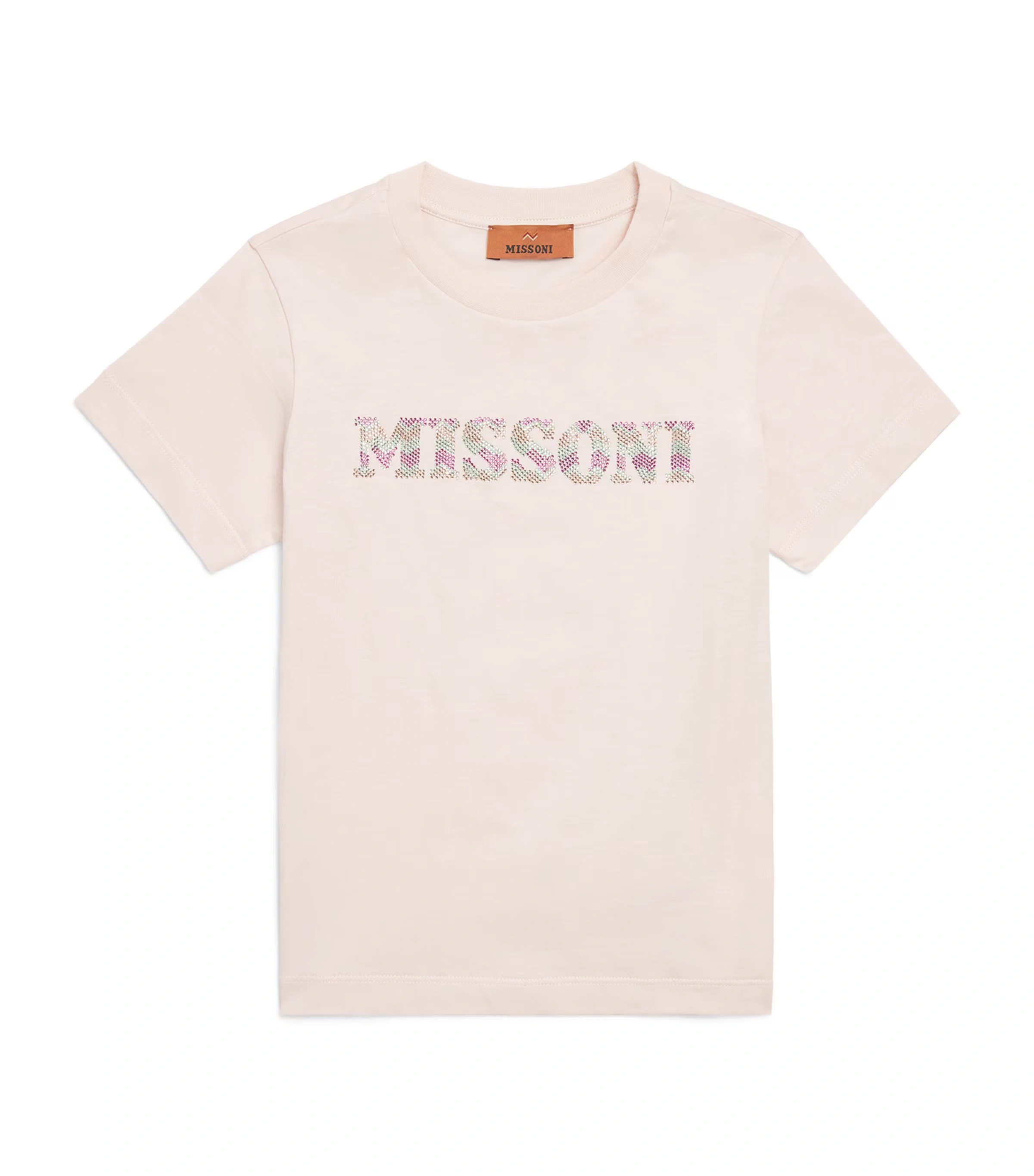 Embellished-Logo T-Shirt (4-14 Years)