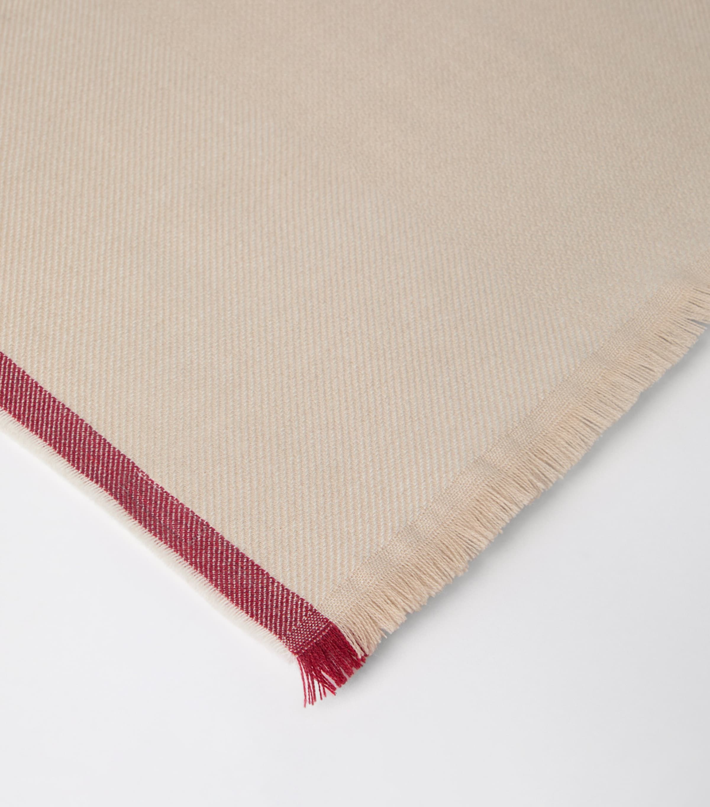 Wool-Cashmere Diagonal Scarf 3 Wool-Cashmere Diagonal Scarf