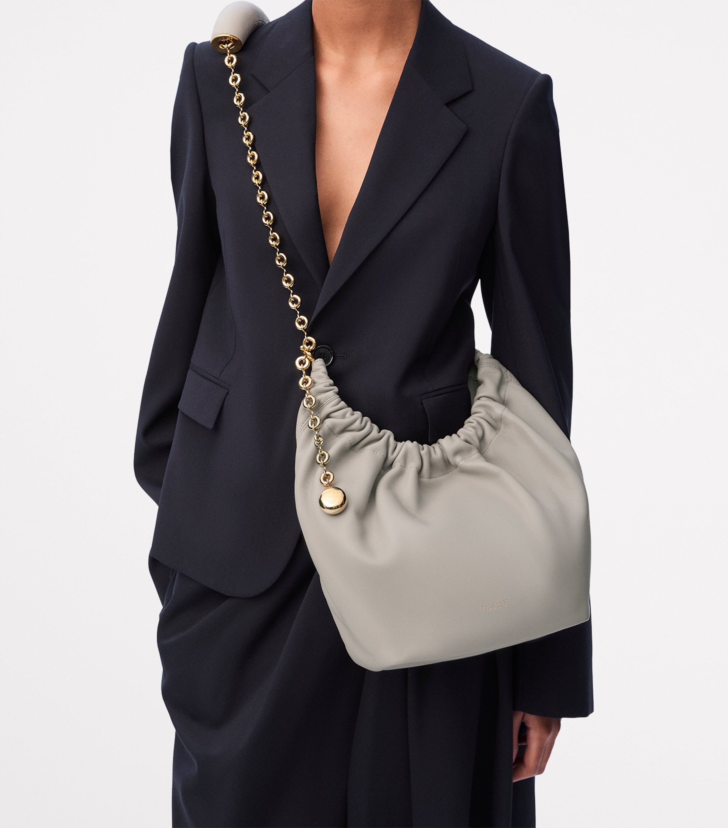 Small Leather Squeeze Top-Handle Bag 10 Small Leather Squeeze Top-Handle Bag