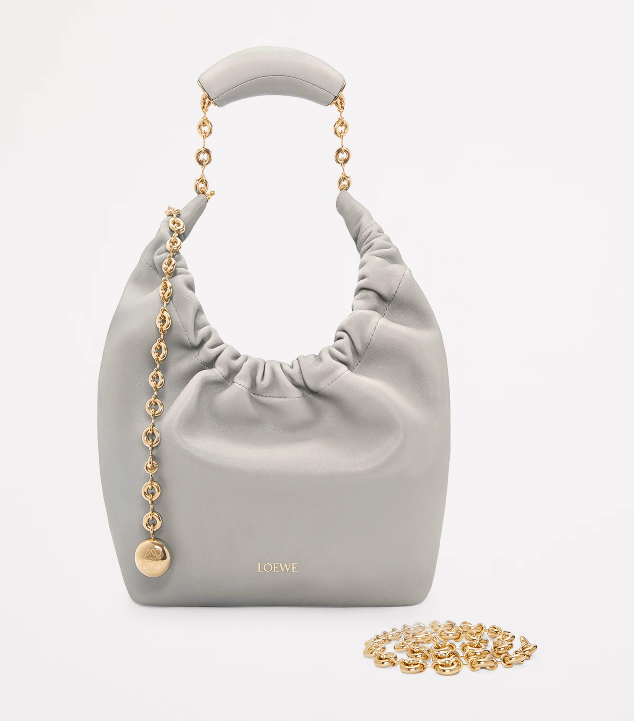 Small Leather Squeeze Top-Handle Bag 5 Small Leather Squeeze Top-Handle Bag