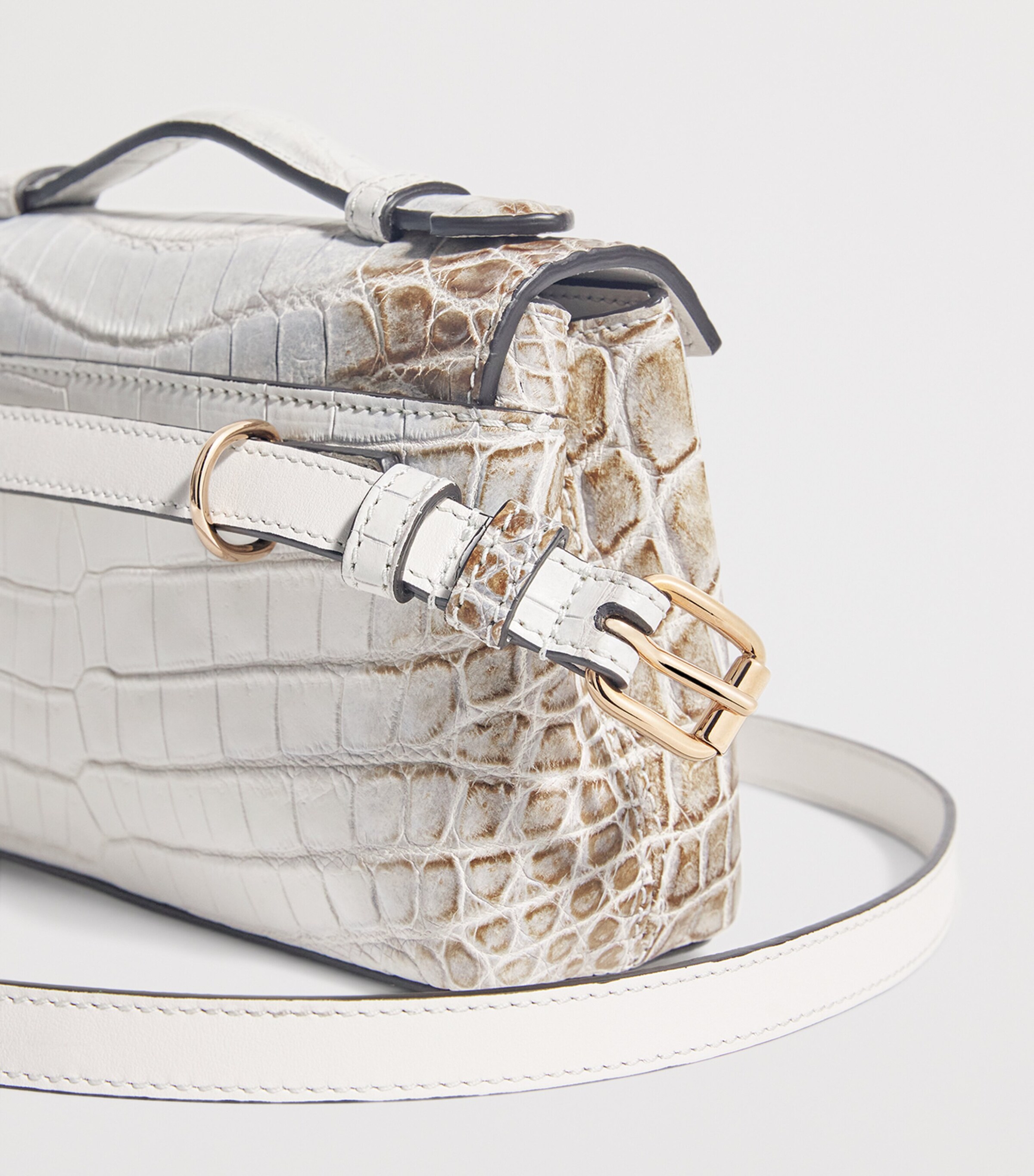 Crocodile Leather Top-Handle Bag 4 Crocodile Leather Top-Handle Bag