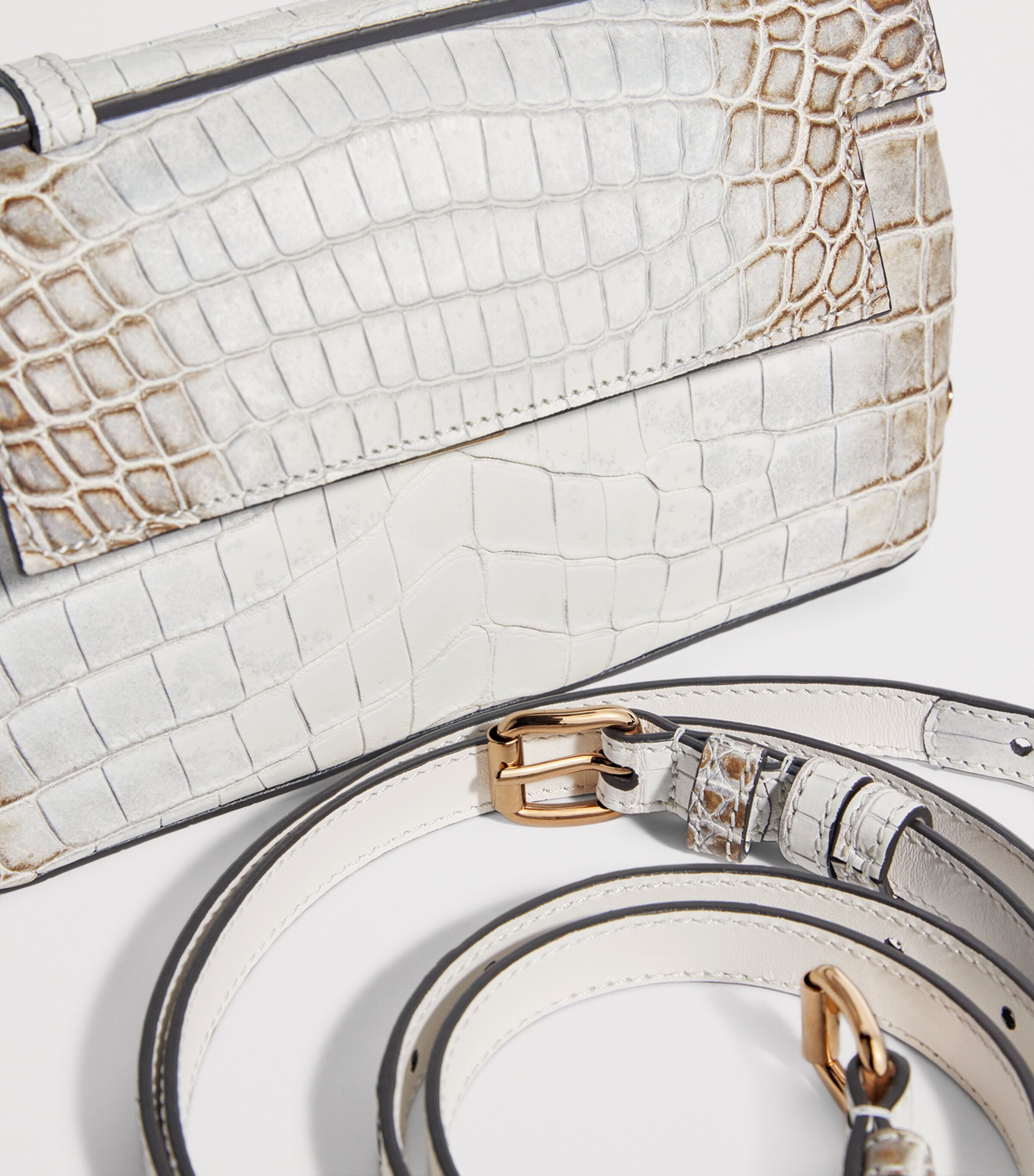 Crocodile Leather Top-Handle Bag 6 Crocodile Leather Top-Handle Bag