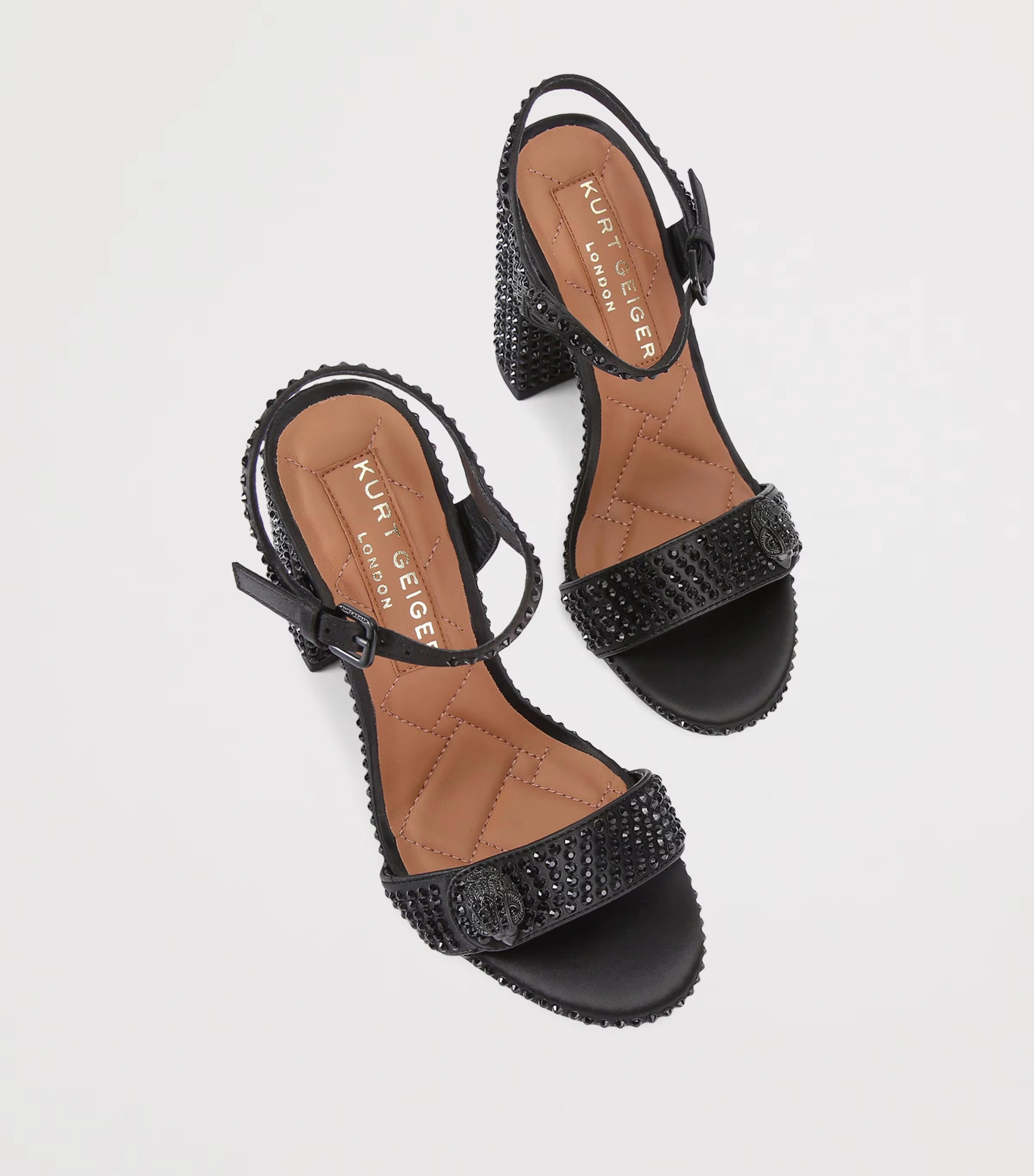 Embellished Langley Heeled Sandals