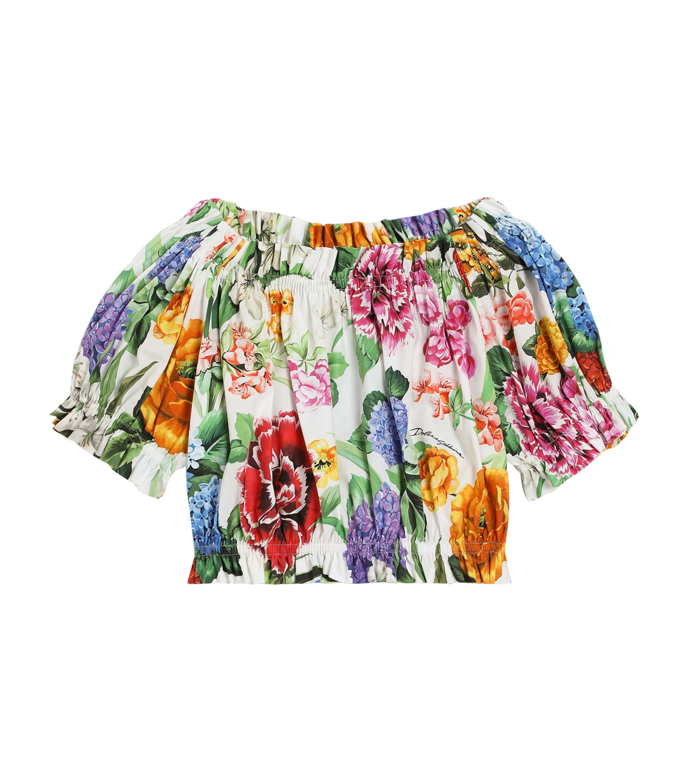 Cotton Poplin Floral Top (8-12+ Years)