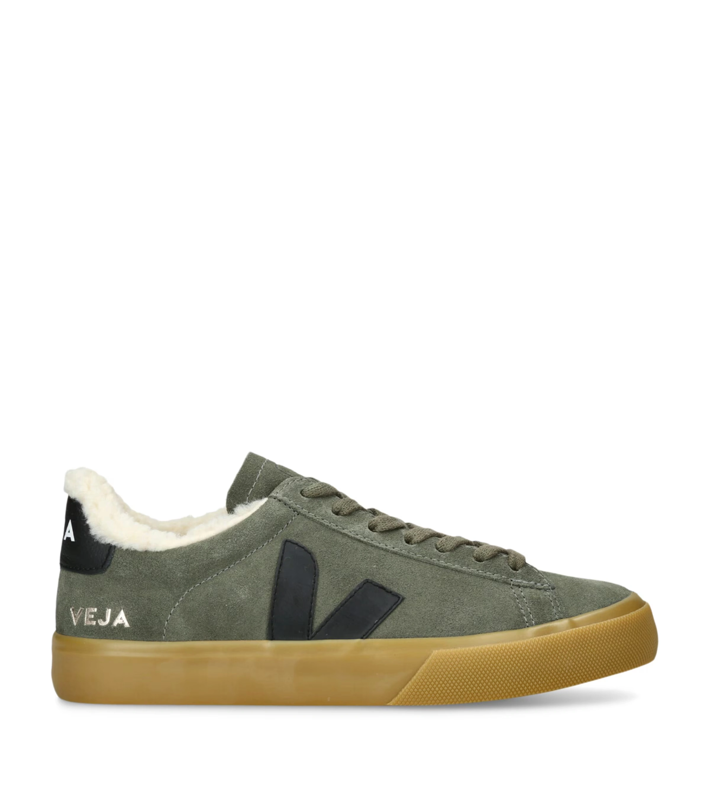 Suede Campo Winter Low-Top Sneakers