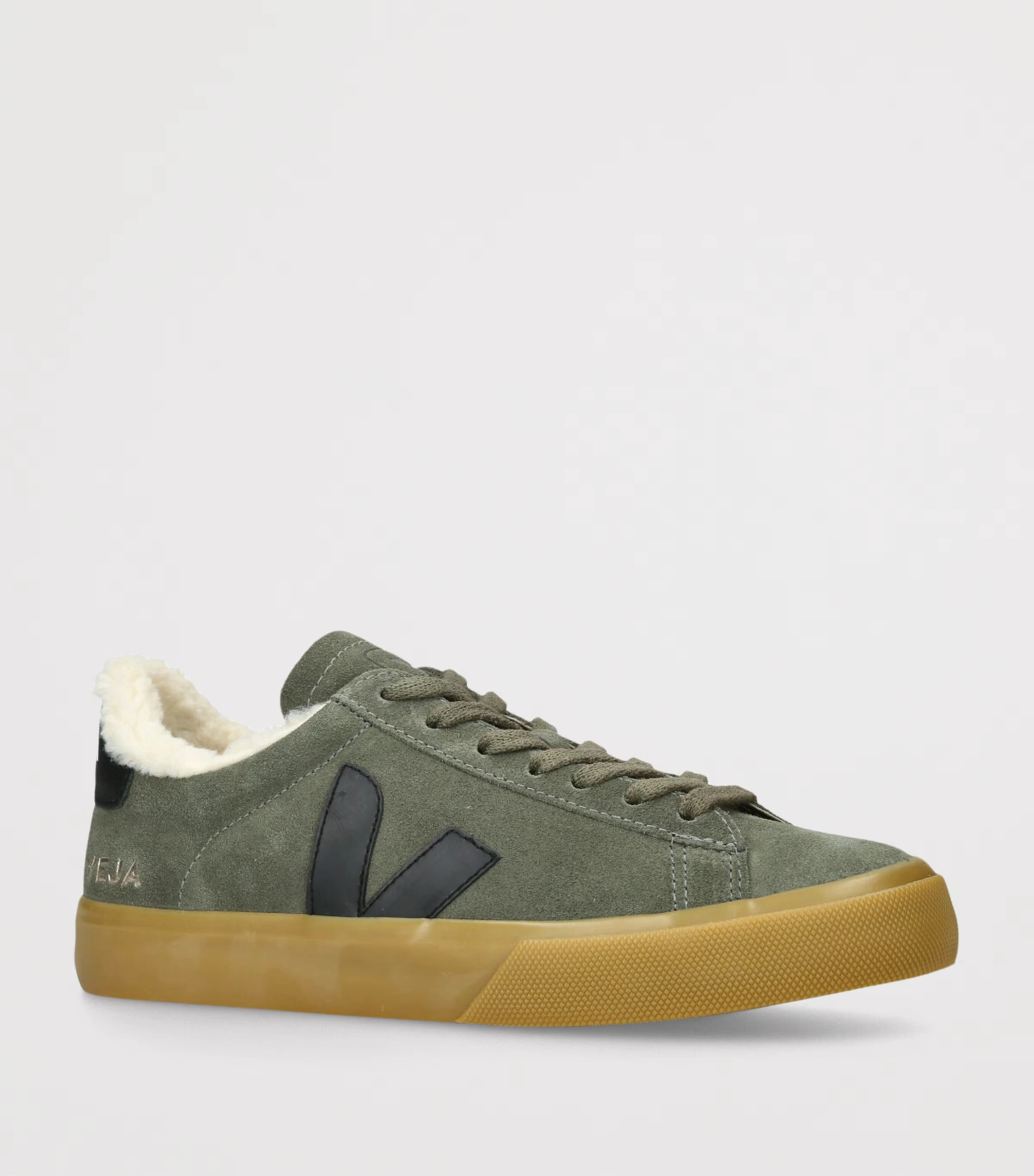 Suede Campo Winter Low-Top Sneakers