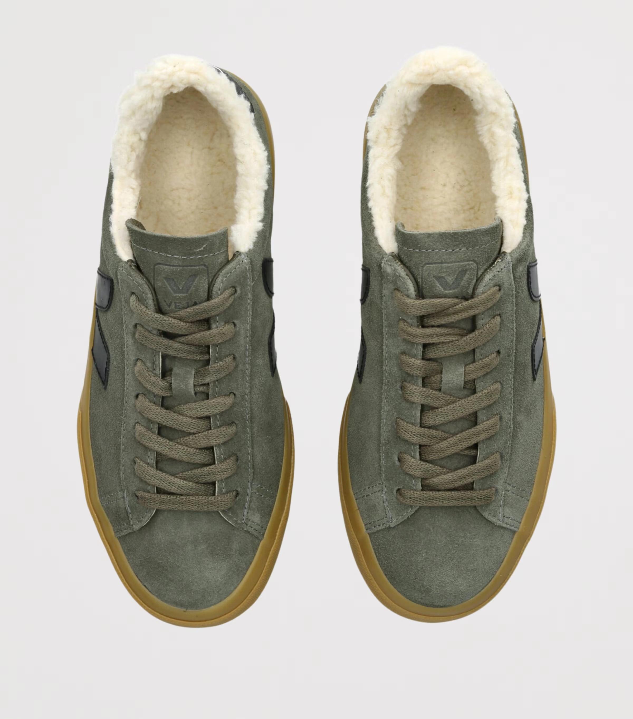 Suede Campo Winter Low-Top Sneakers