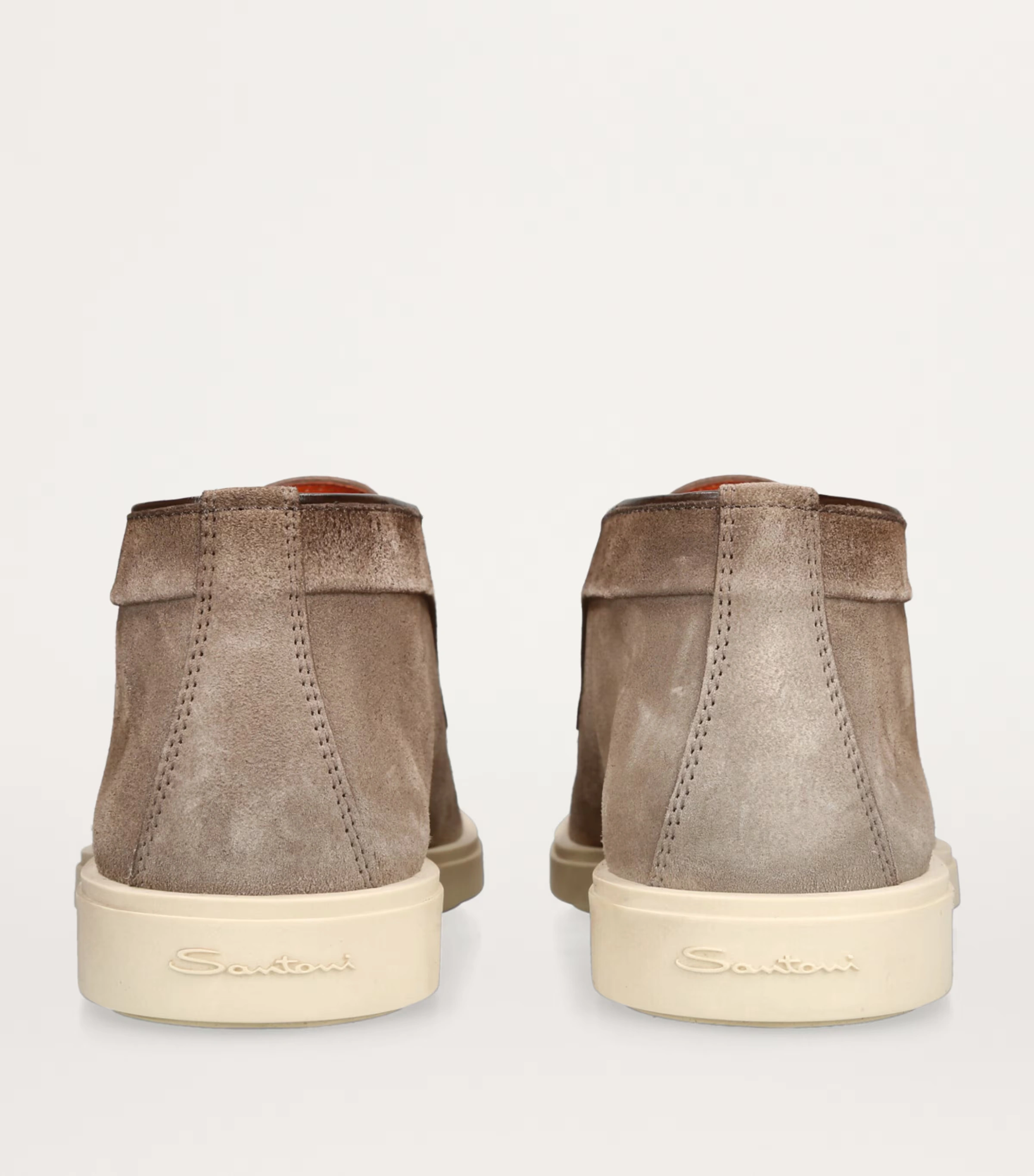 Suede Detroit High-Top Loafers