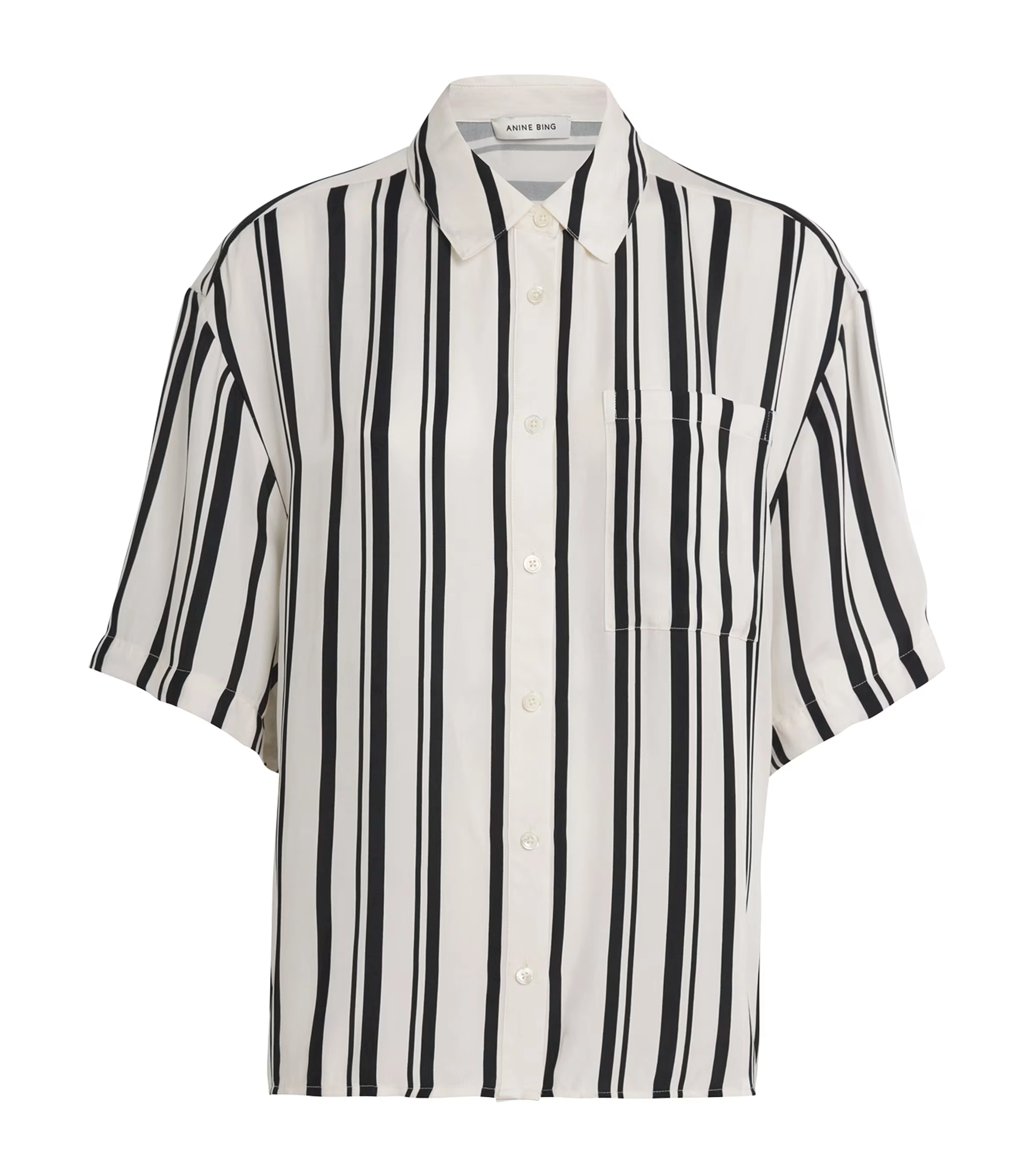 Satin Stripe Coco Shirt