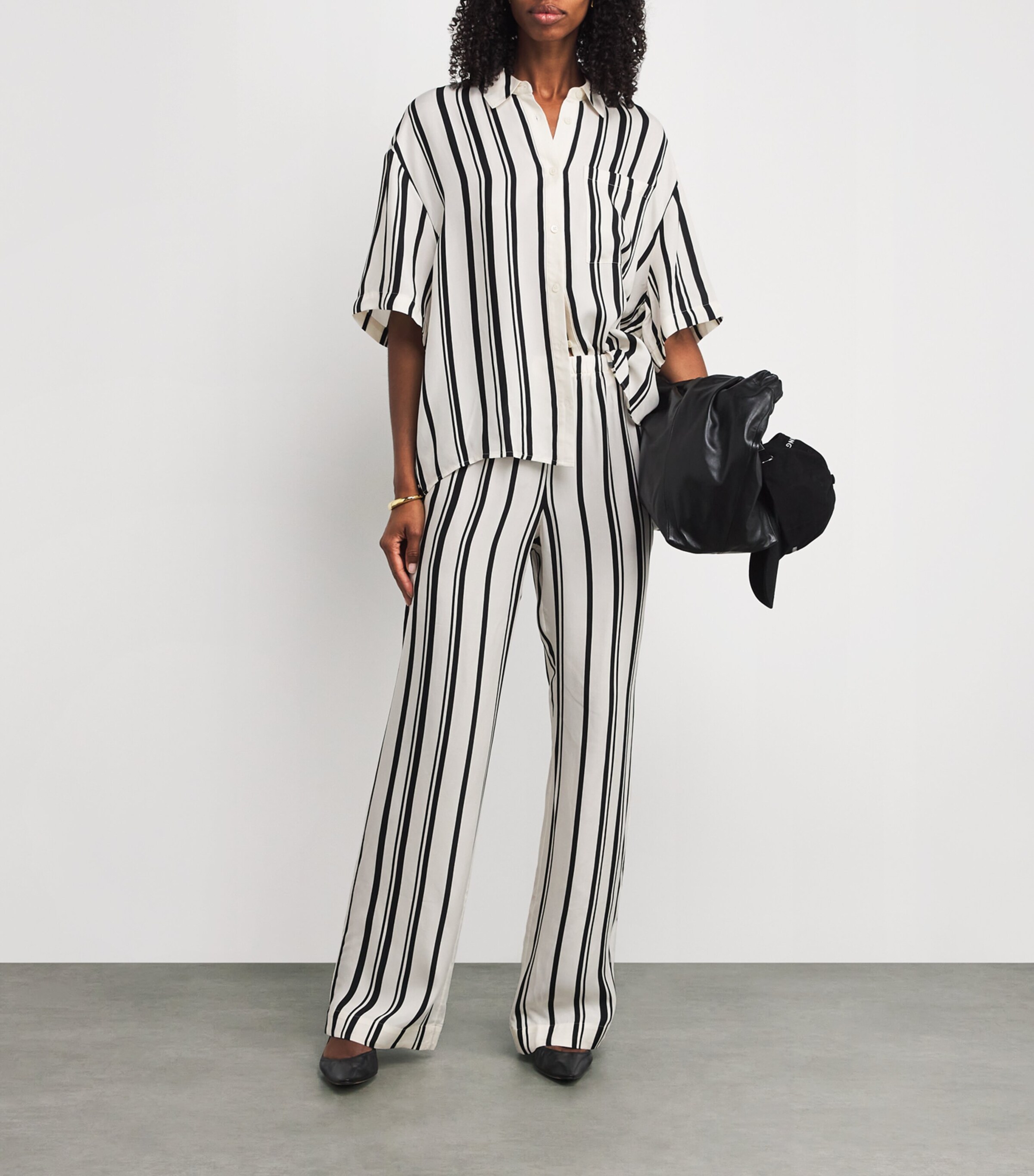 Satin Stripe Coco Shirt