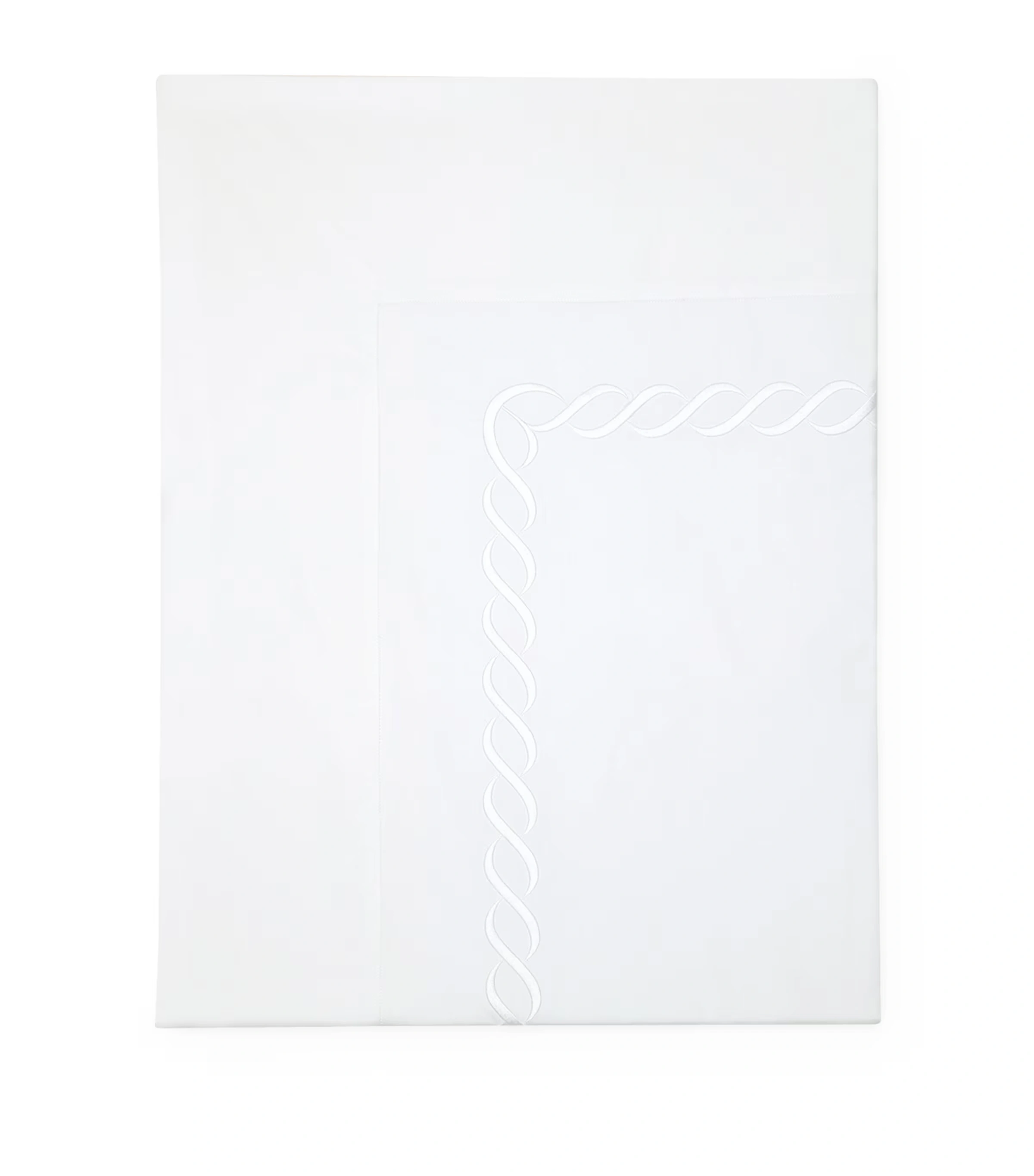 Treccia Super King Flat Sheet (300cm x 270cm)