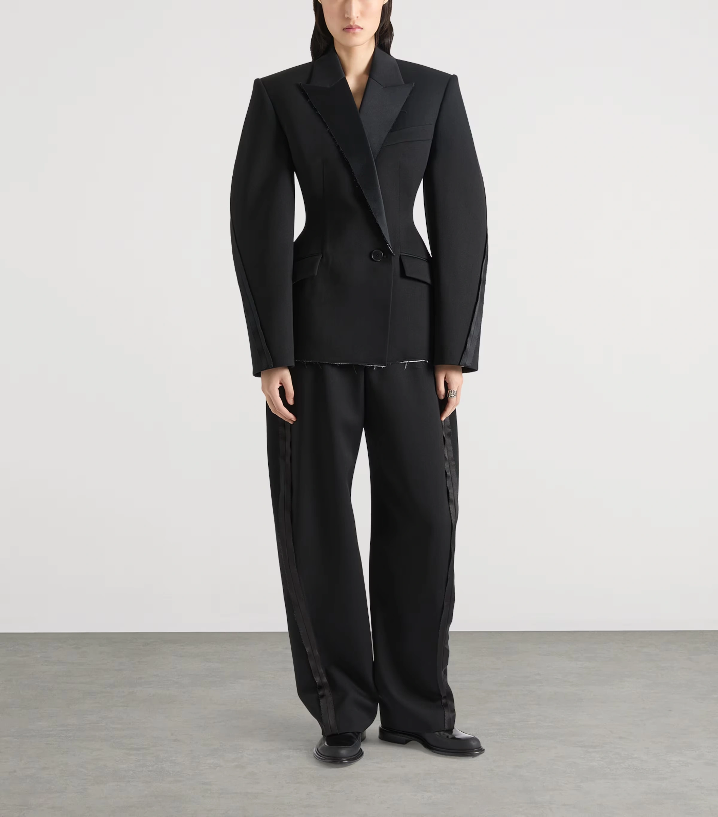 Wool Double-Breasted Jacket