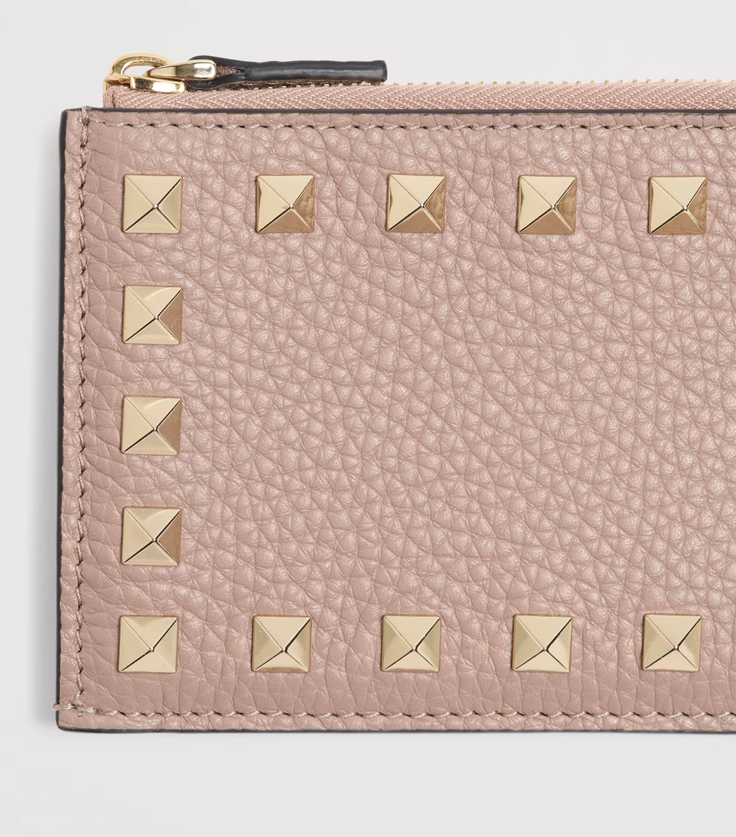 Leather Rockstud Card Holder 5 Leather Rockstud Card Holder