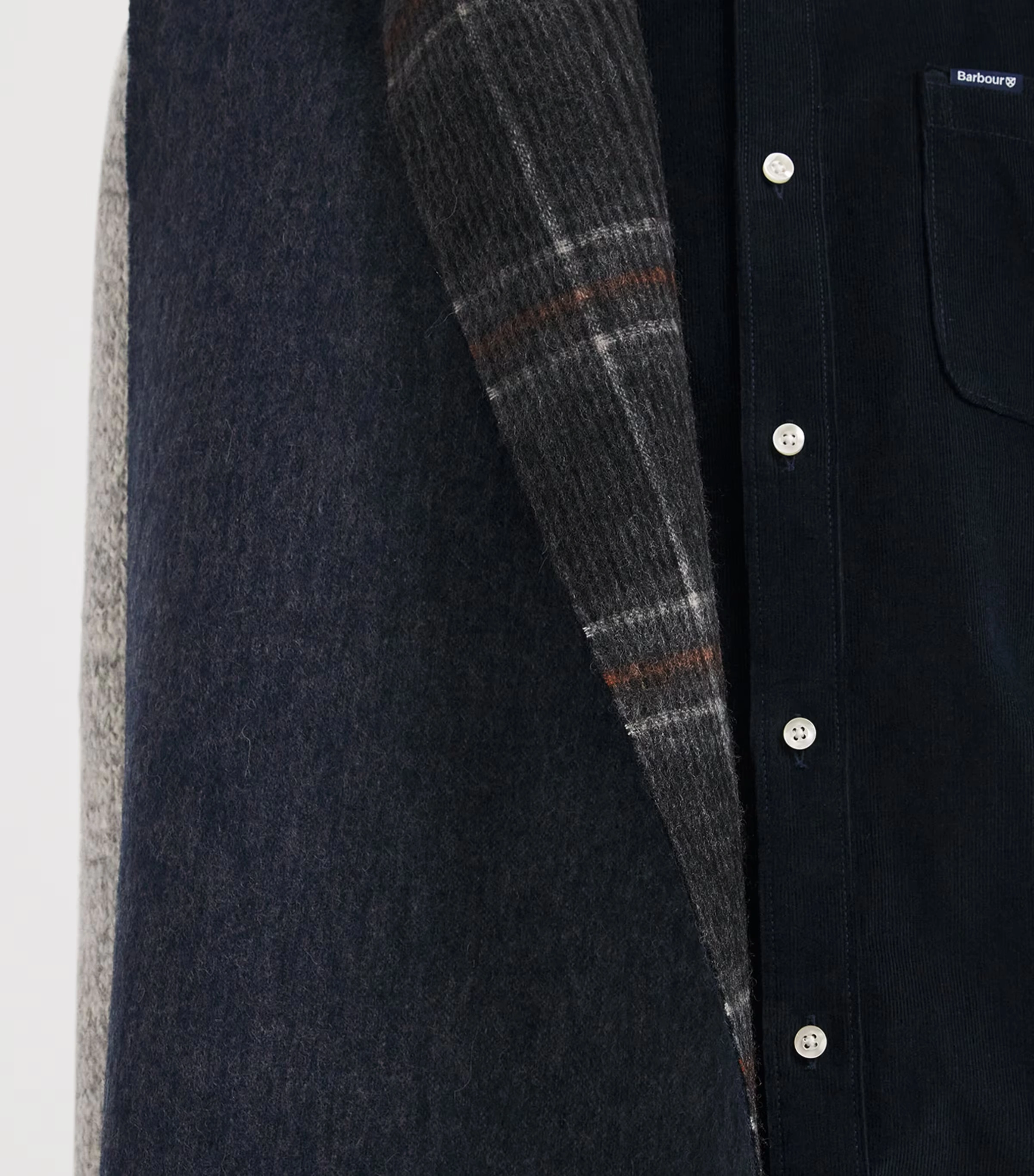 Wool Marsden Reversible Scarf