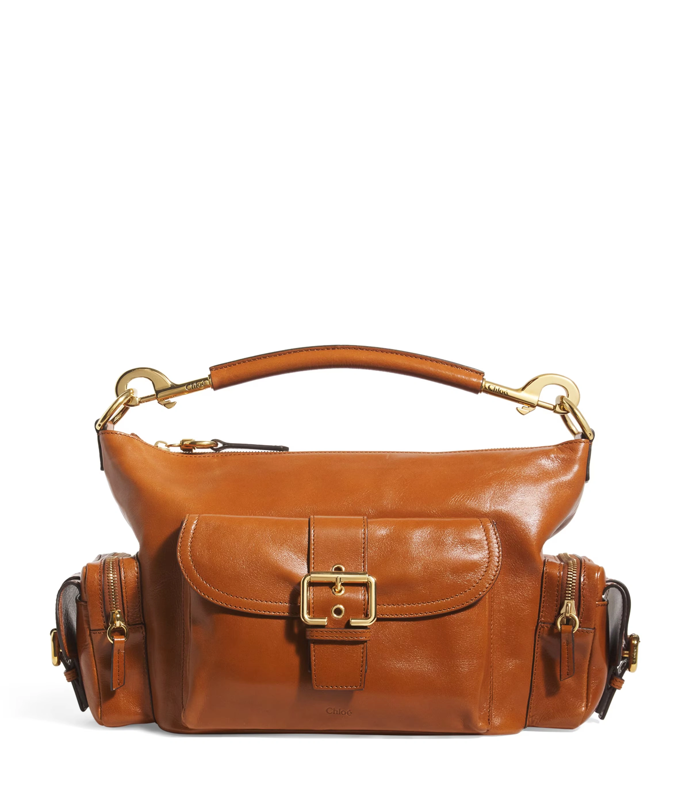 Medium Leather Camera Shoulder Bag