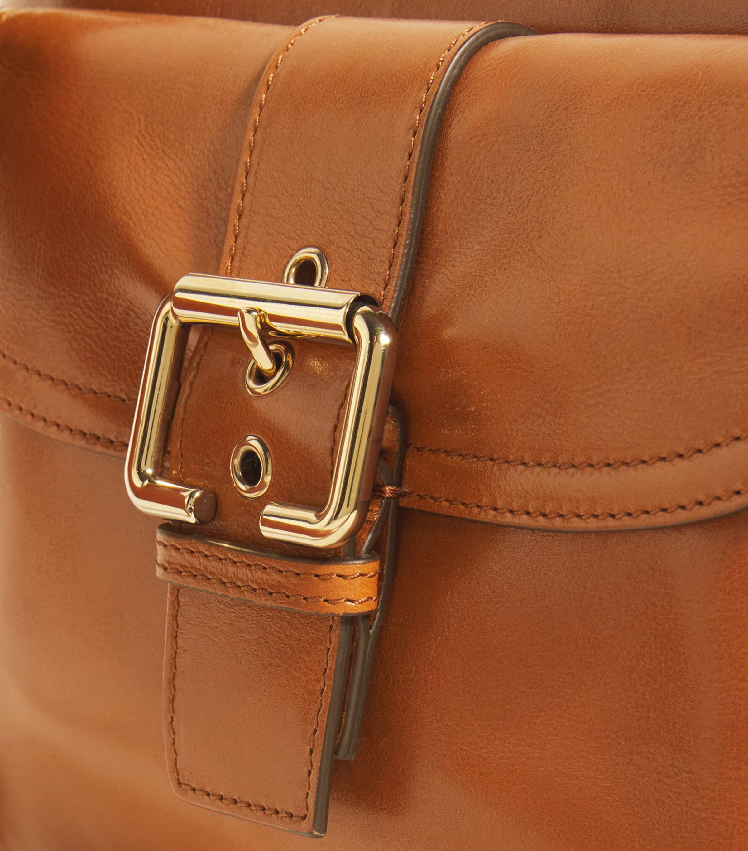 Medium Leather Camera Shoulder Bag