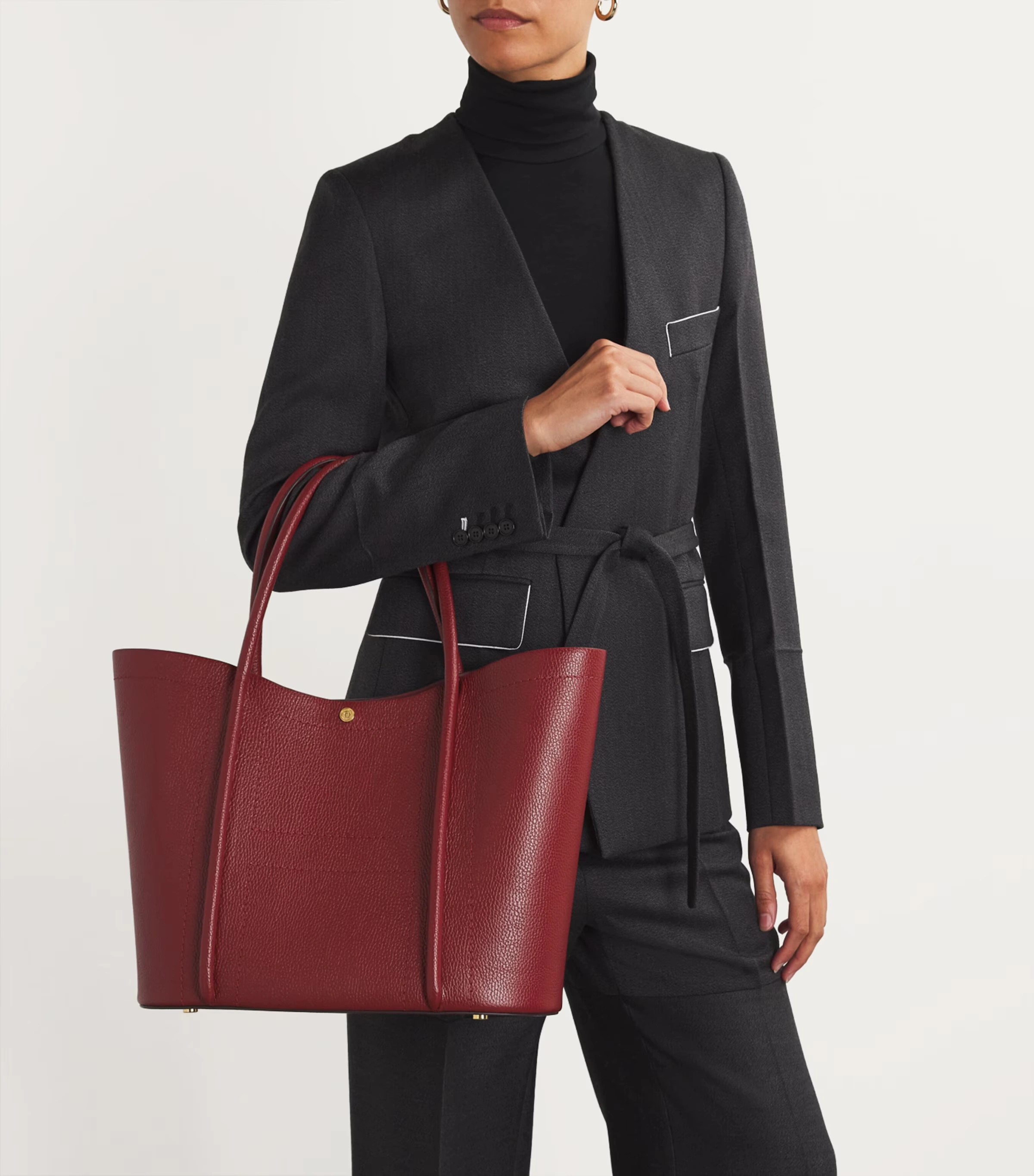 Leather Rope Tote Bag 4 Leather Rope Tote Bag