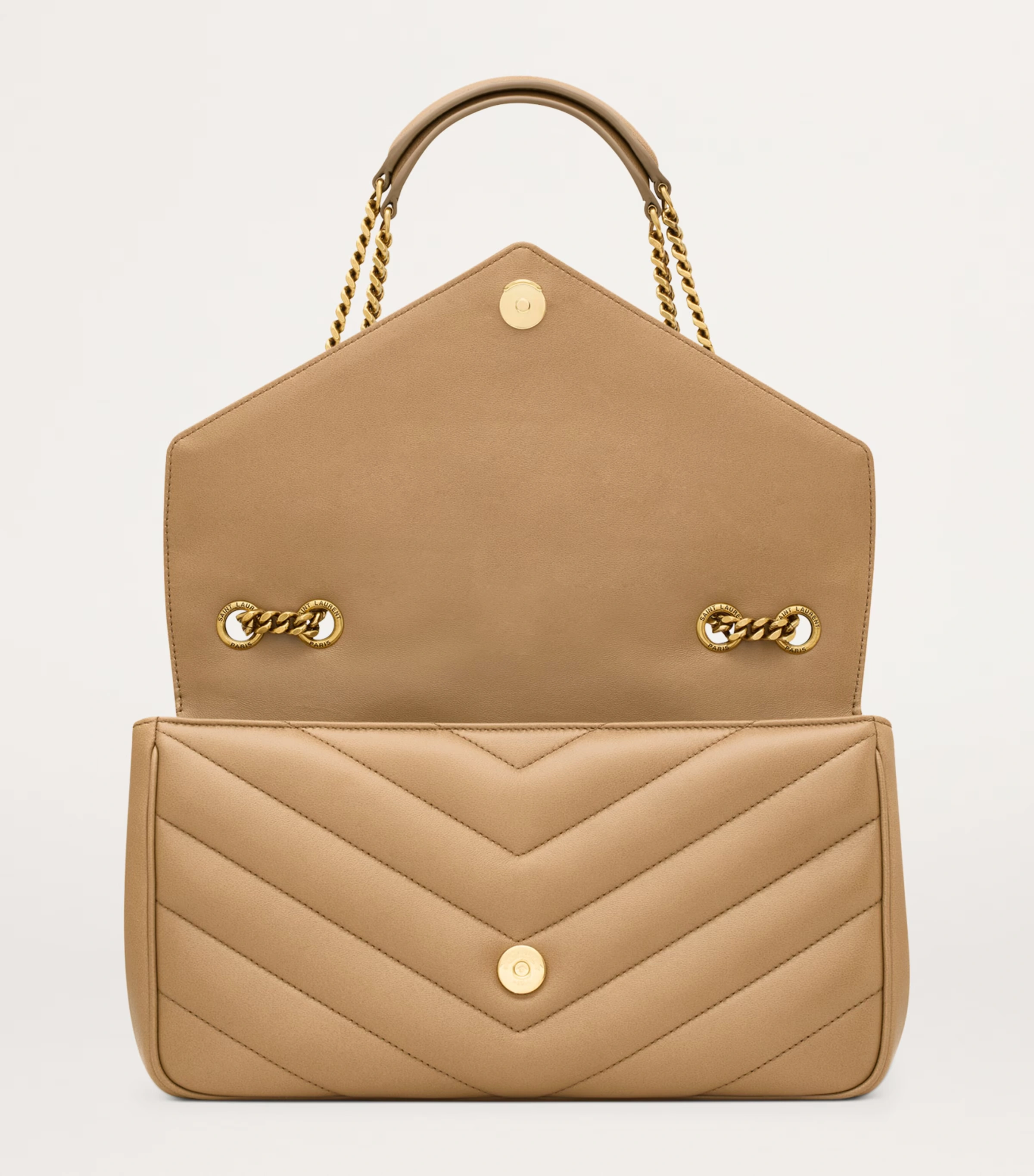 Medium Leather Loulou Shoulder Bag 4 Medium Leather Loulou Shoulder Bag