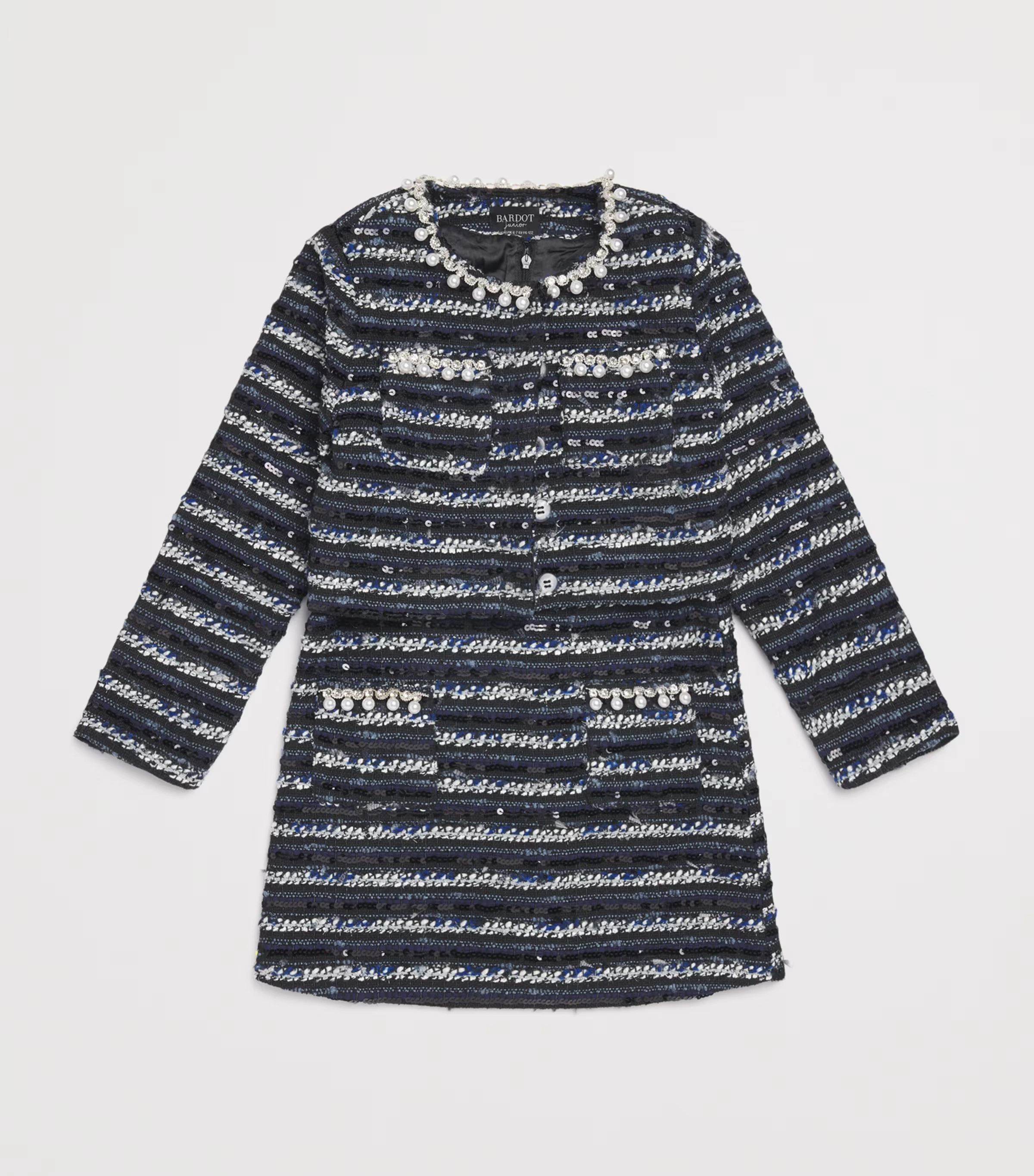 Bouclé Embellished Lana Blazer (12-14 Years)