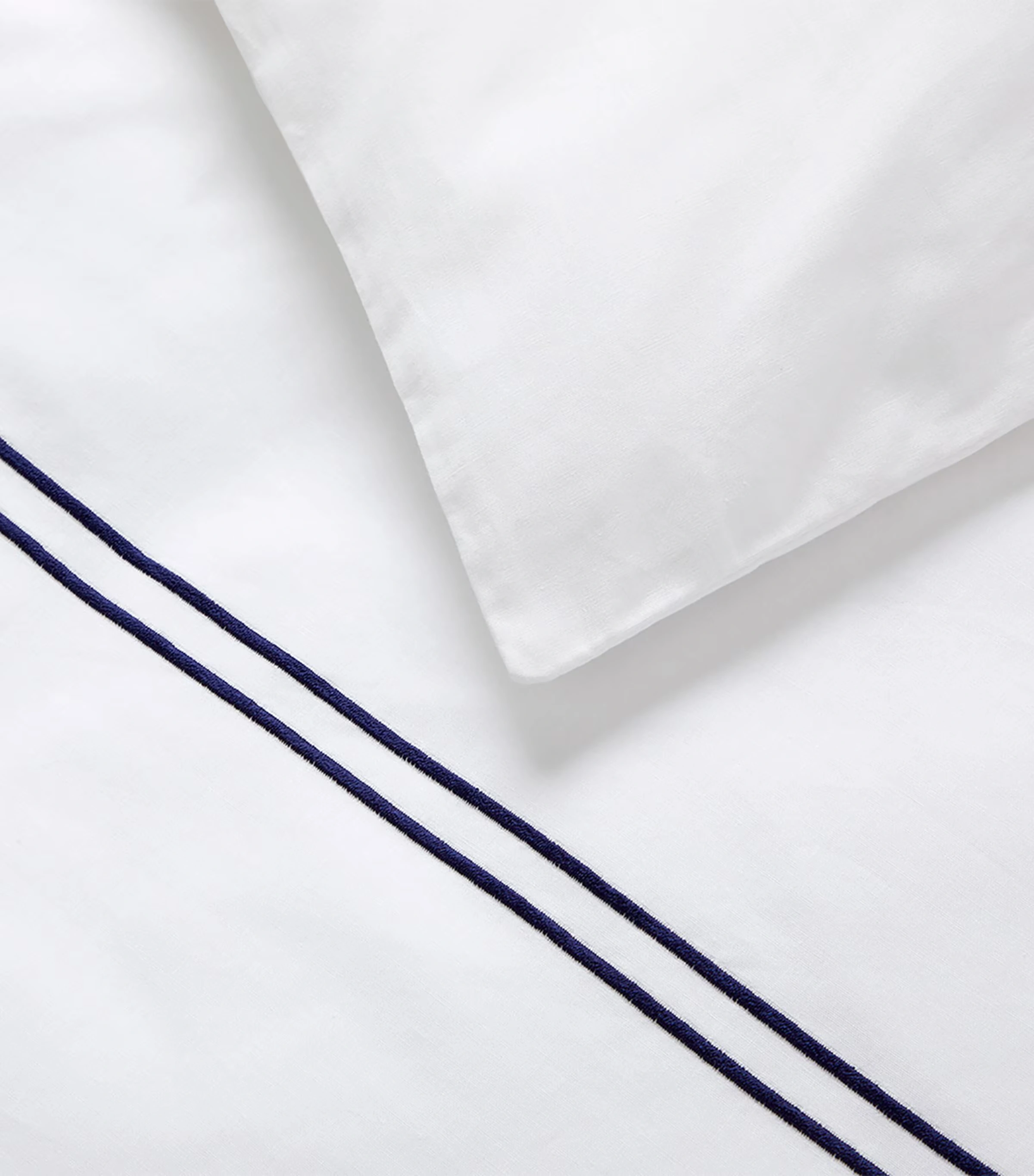 Organic Cotton Duo Marine Super King Duvet Cover (260cm x 220cm) 3 Organic Cotton Duo Marine Super King Duvet Cover (260cm x 220cm)