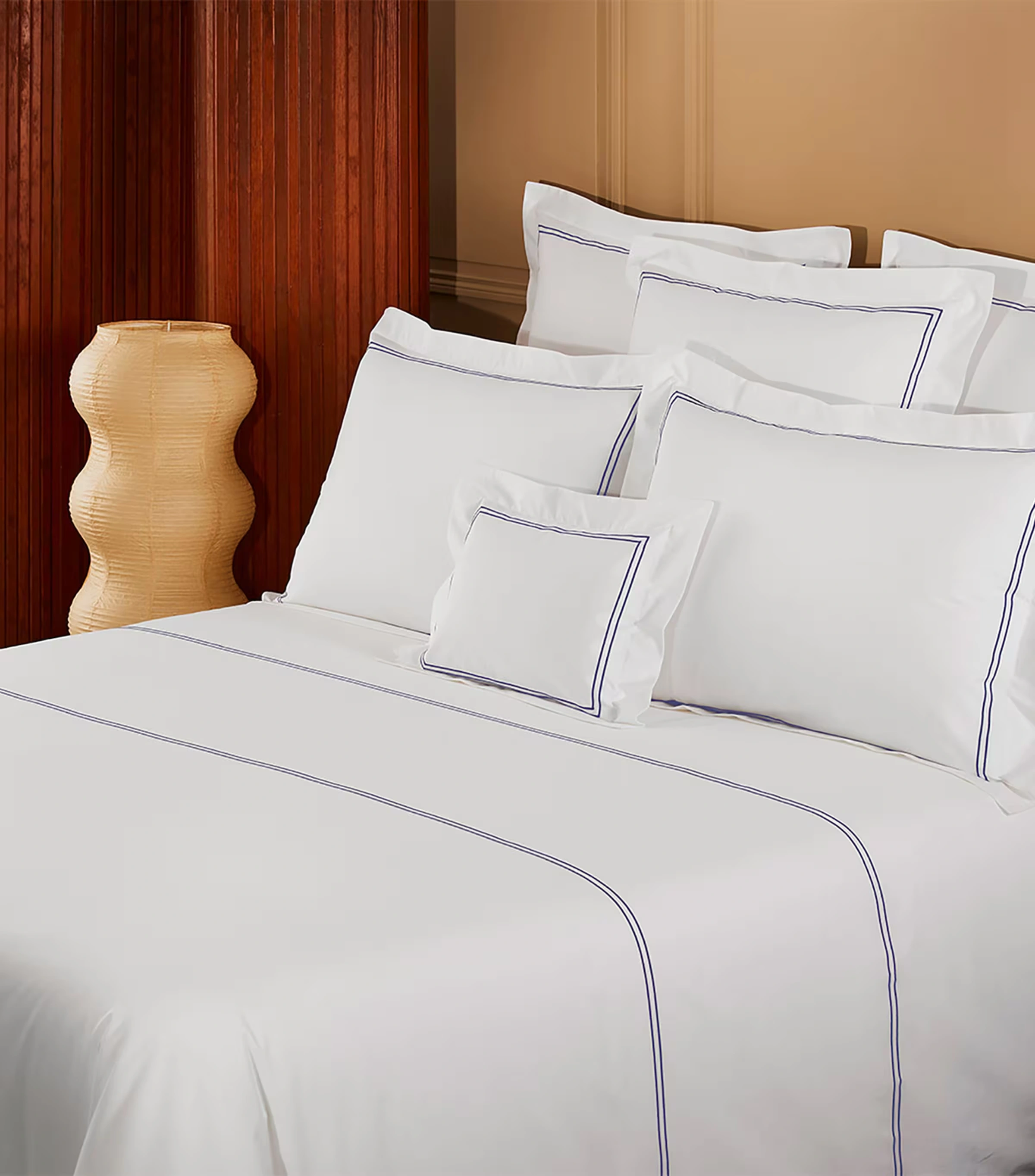 Organic Cotton Duo Marine Super King Duvet Cover (260cm x 220cm) 4 Organic Cotton Duo Marine Super King Duvet Cover (260cm x 220cm)