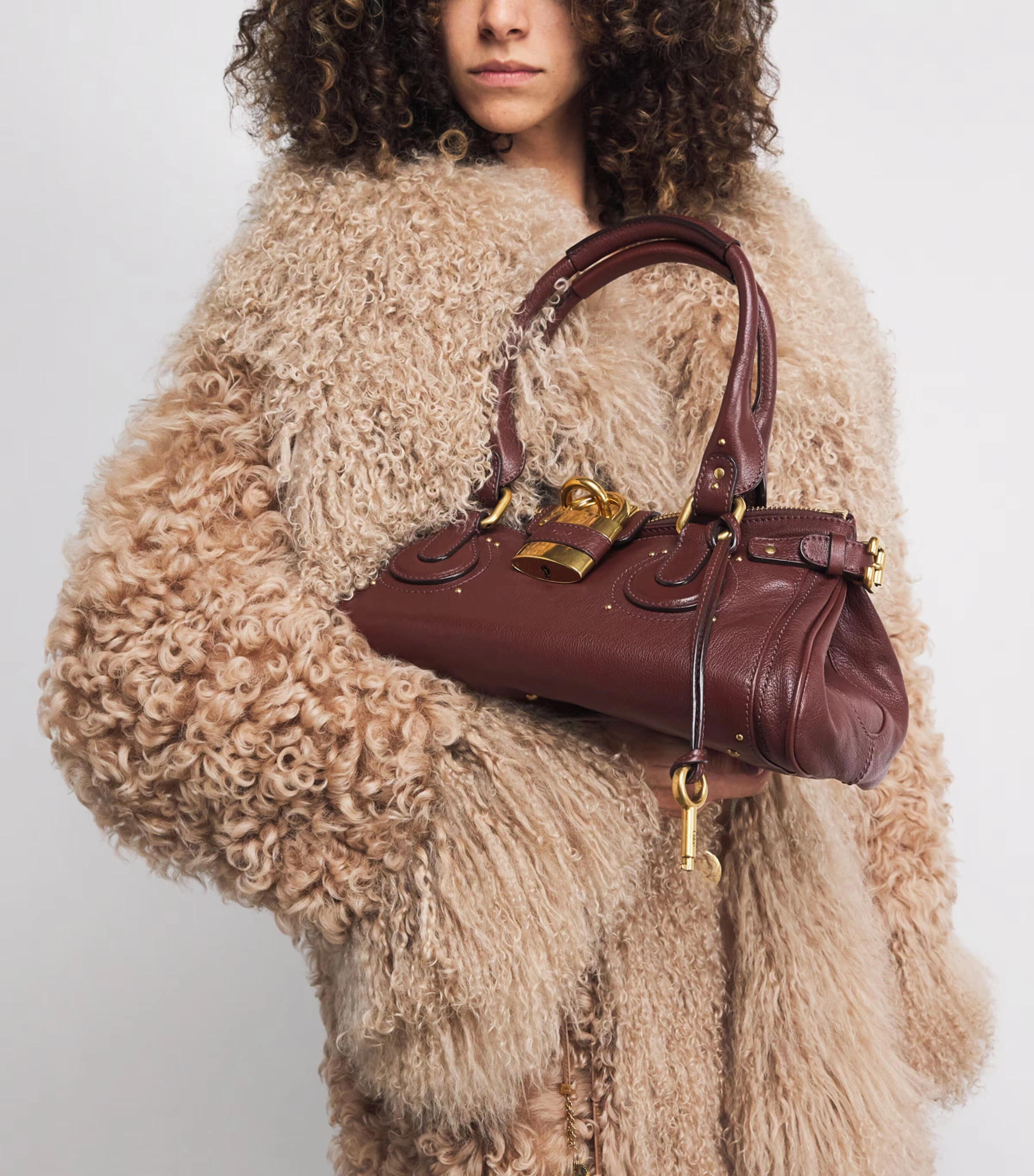 Leather Paddington Shoulder Bag