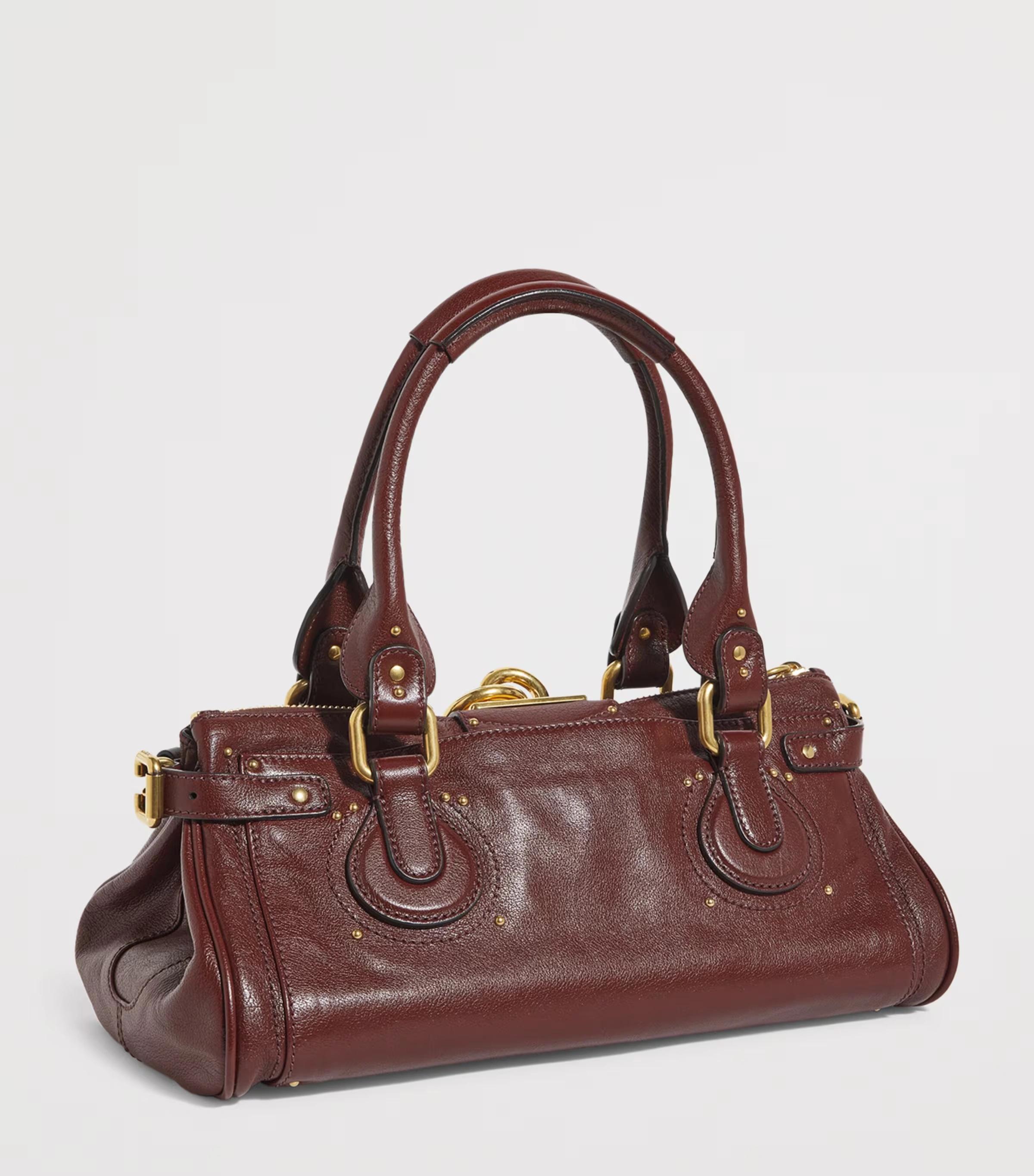 Leather Paddington Shoulder Bag