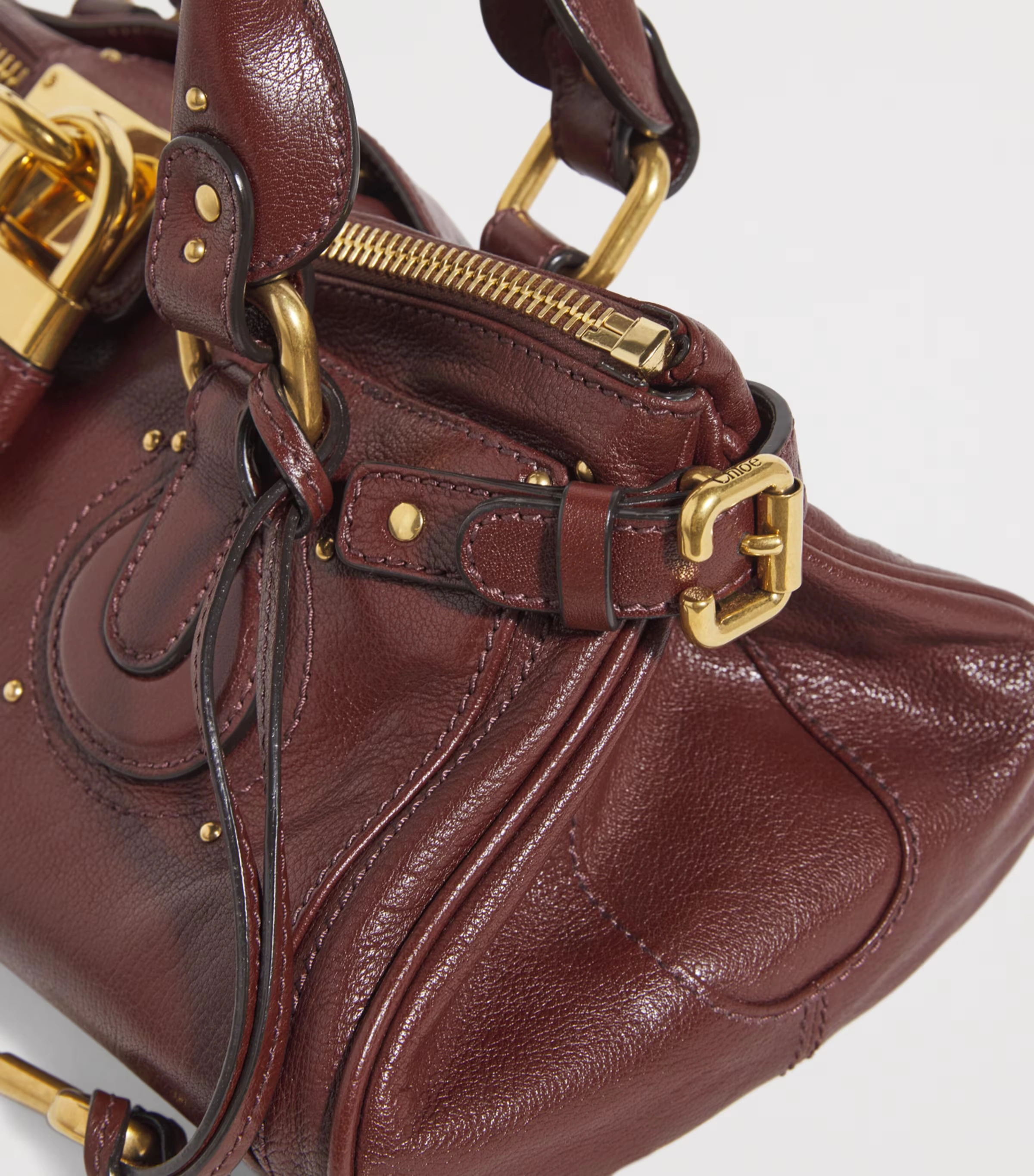 Leather Paddington Shoulder Bag