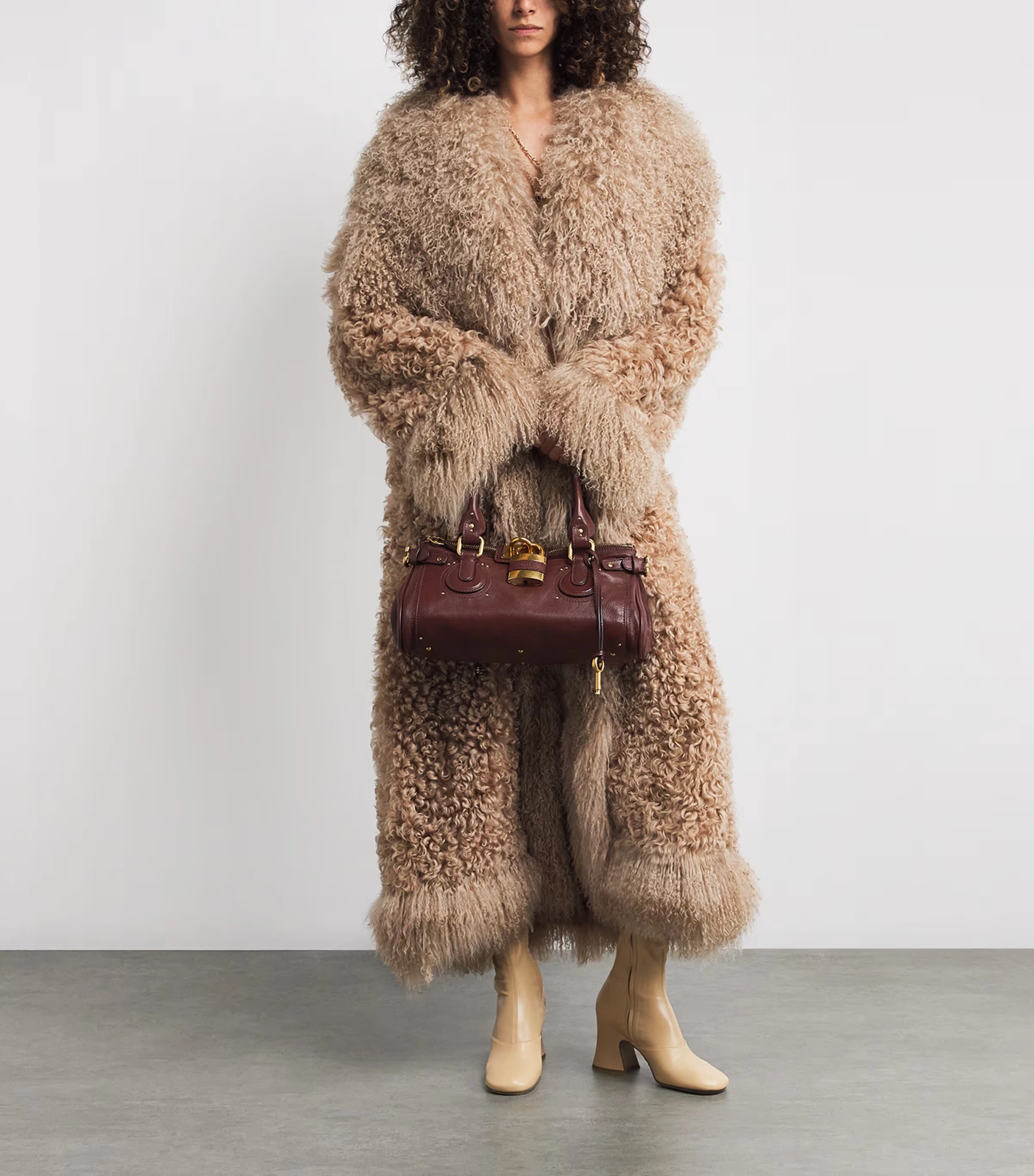 Leather Paddington Shoulder Bag