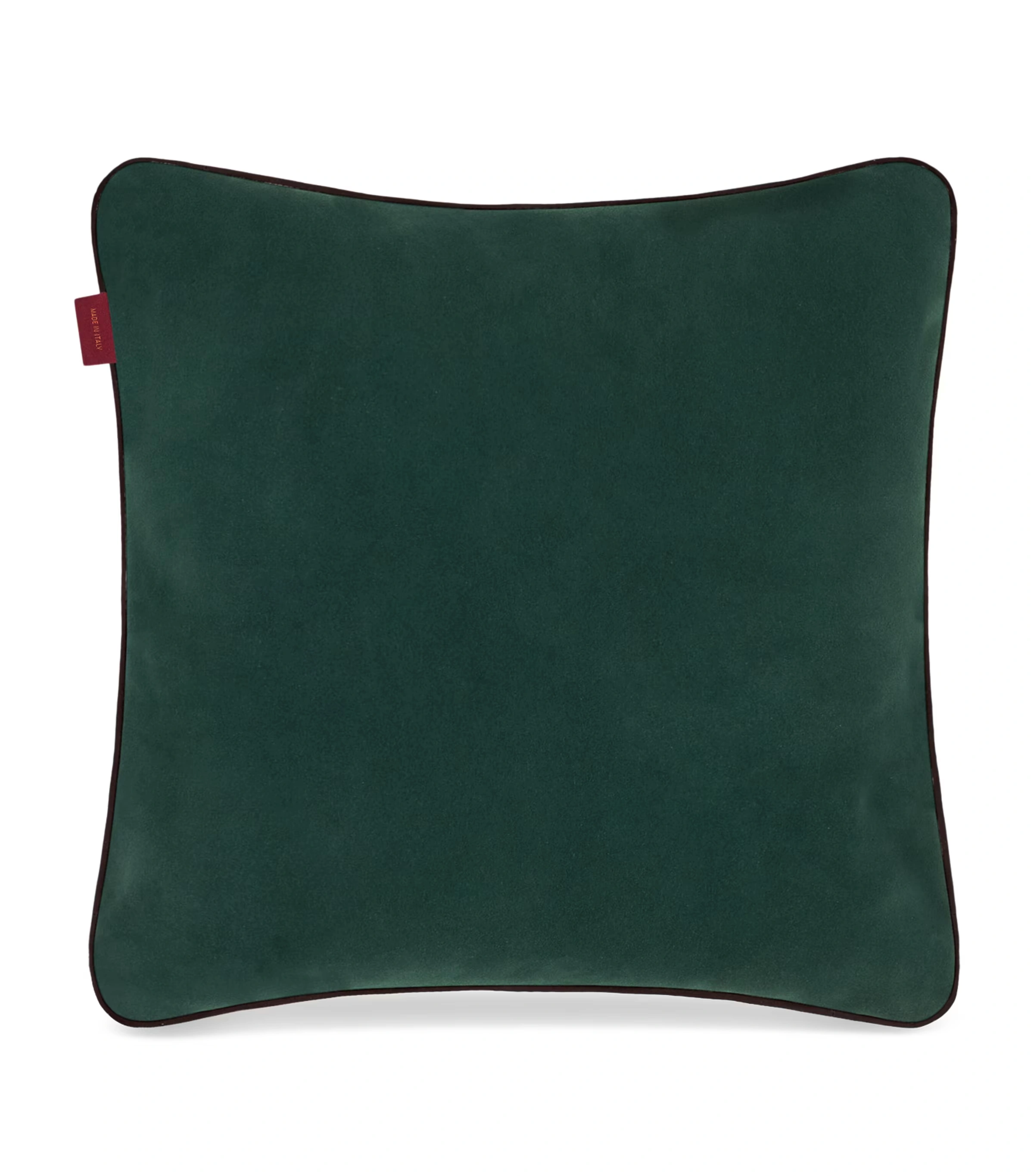 Cotton-Blend and Suede Arnica Cushion (45cm x 45cm)