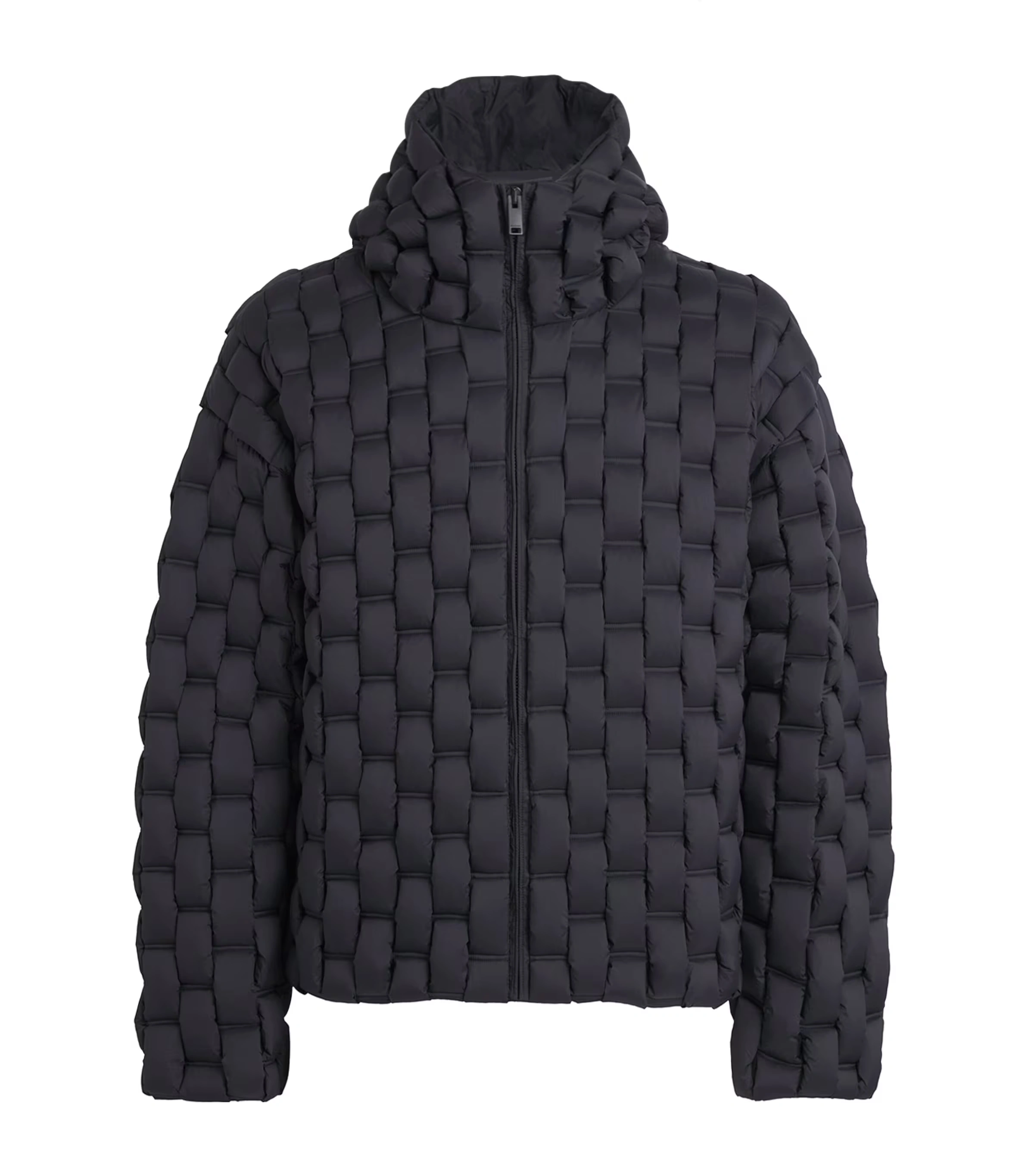 3D Down-Filled Woven Puffer Jacket
