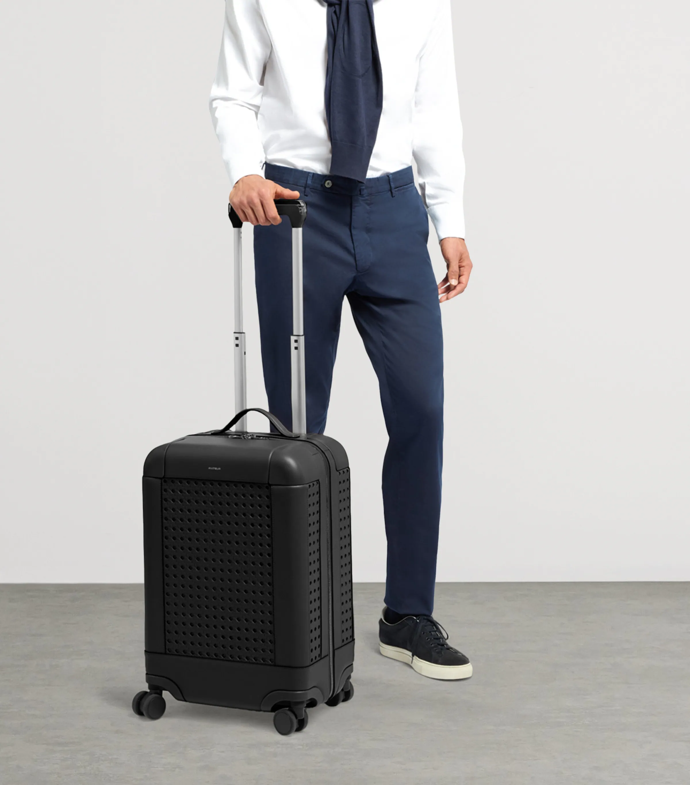 Leather Carry-On Suitcase (55cm)