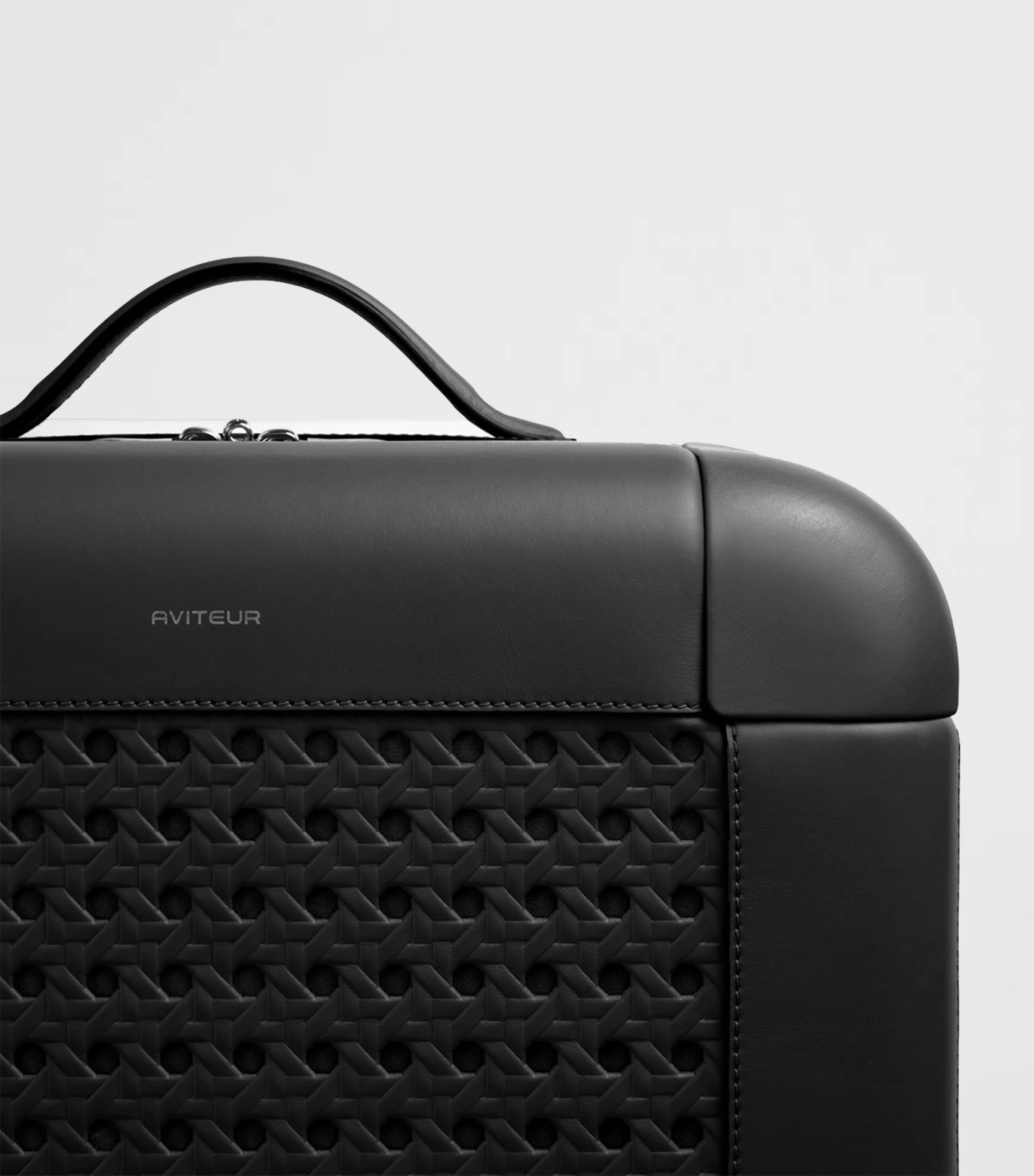 Leather Carry-On Suitcase (55cm)