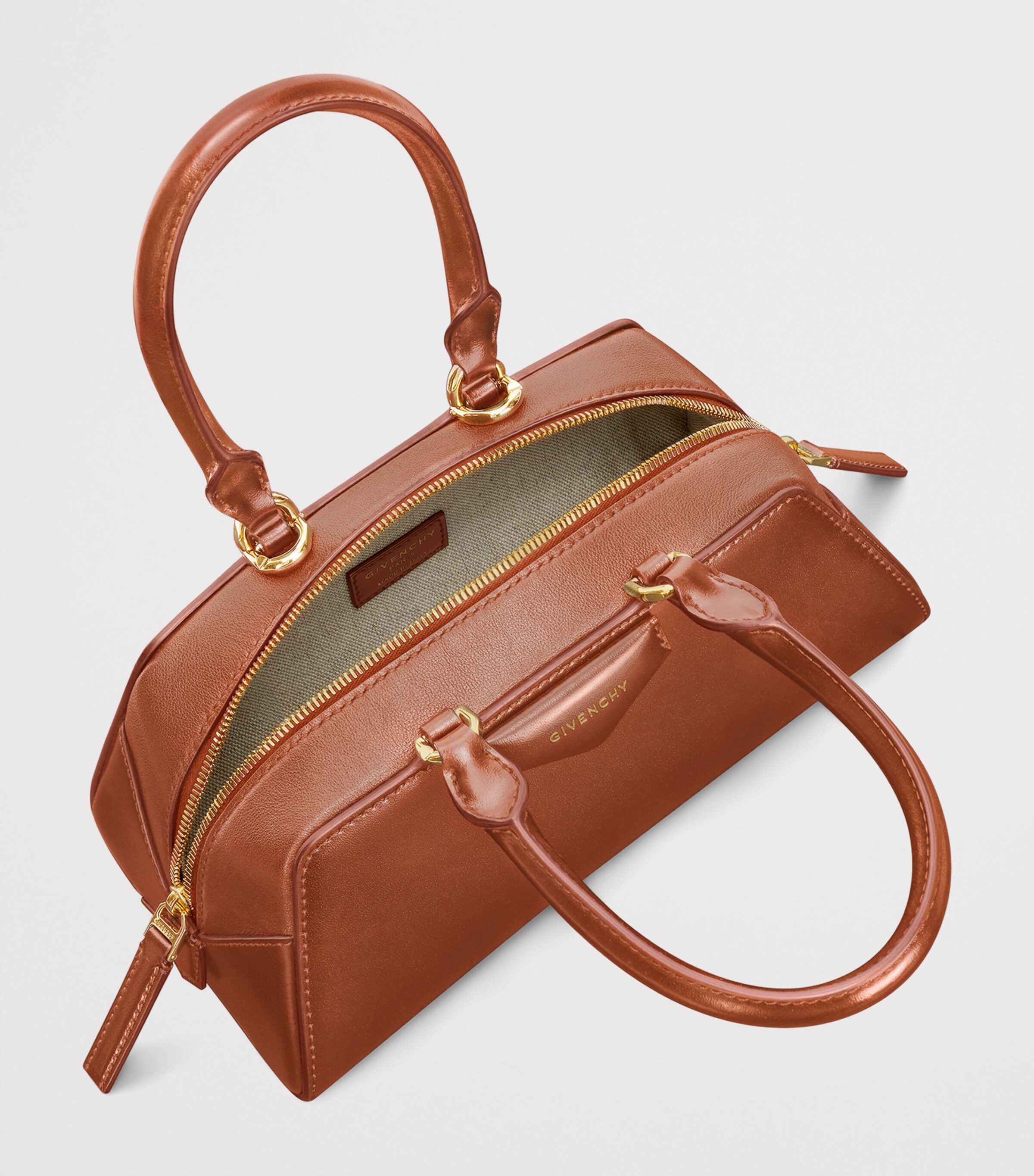 Mini Leather Antigona East-West Top-Handle Bag 5 Mini Leather Antigona East-West Top-Handle Bag